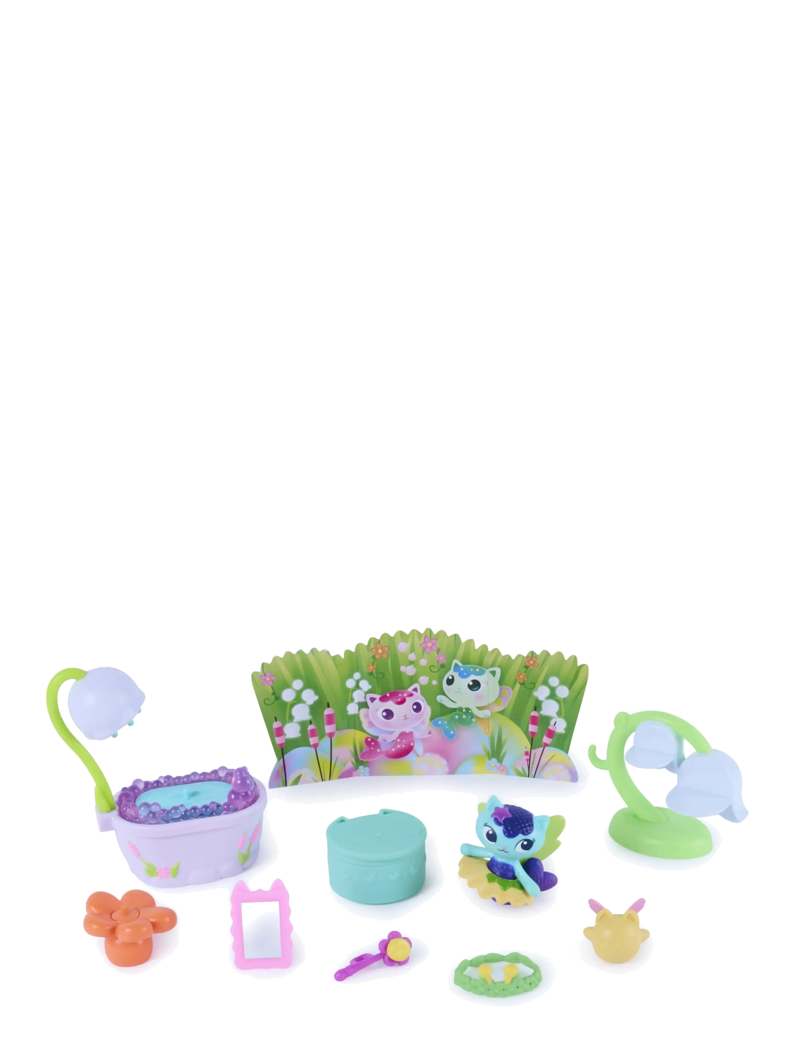 Gabby's Dollhouse - Gabby's Dollhouse Mercat Fairy Bathroom - dukkehuse - multi - 1