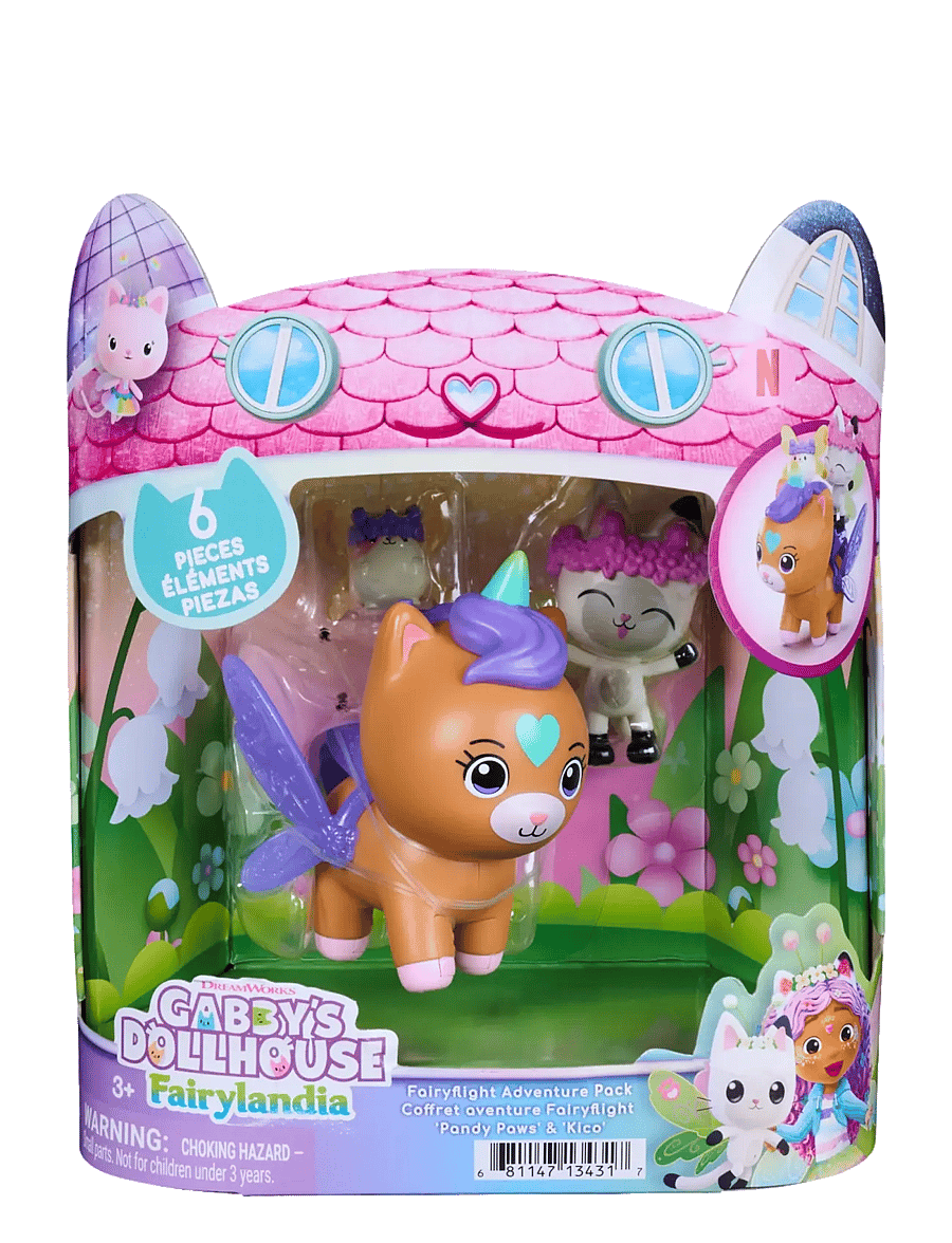 Gabby's Dollhouse - Gabby's Dollhouse Pandy and Kico figure set - legesæt - multi - 0