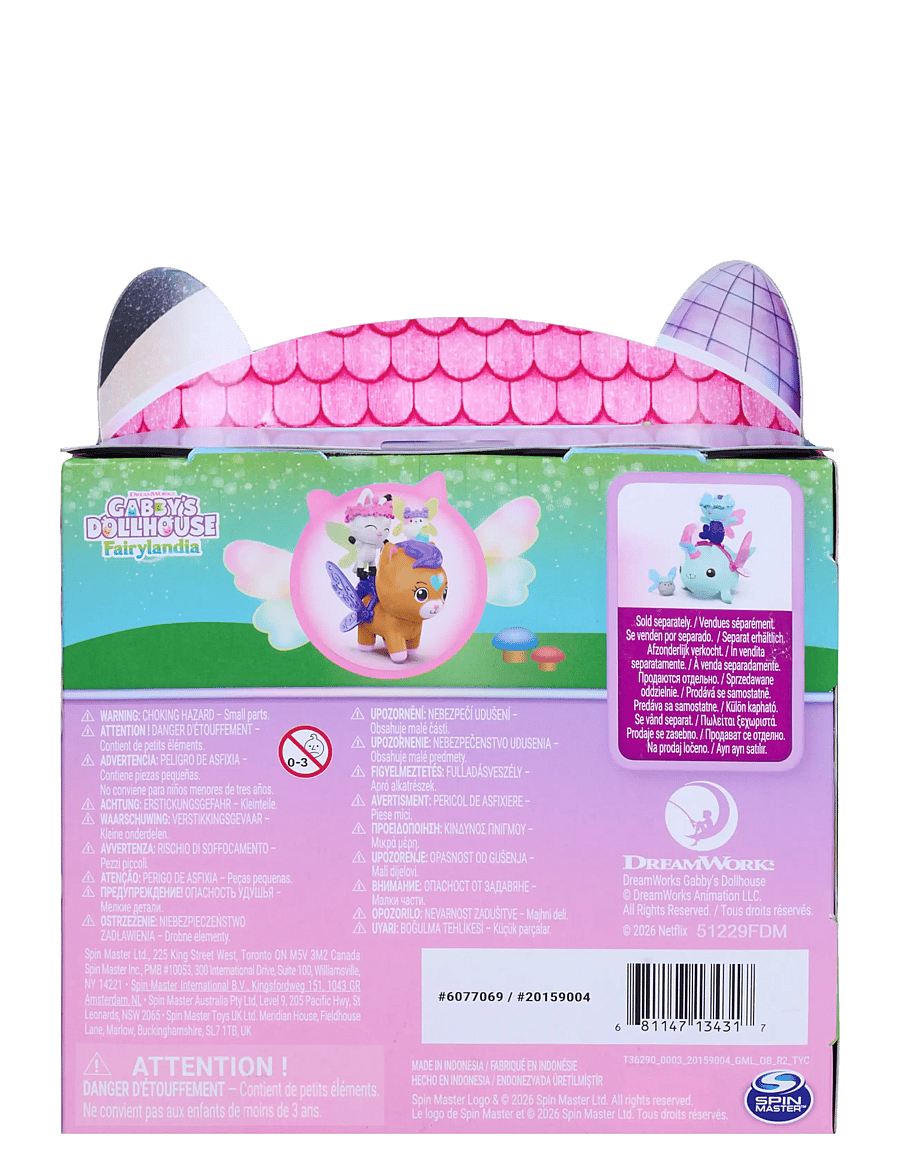 Gabby's Dollhouse - Gabby's Dollhouse Pandy and Kico figure set - legesæt - multi - 5