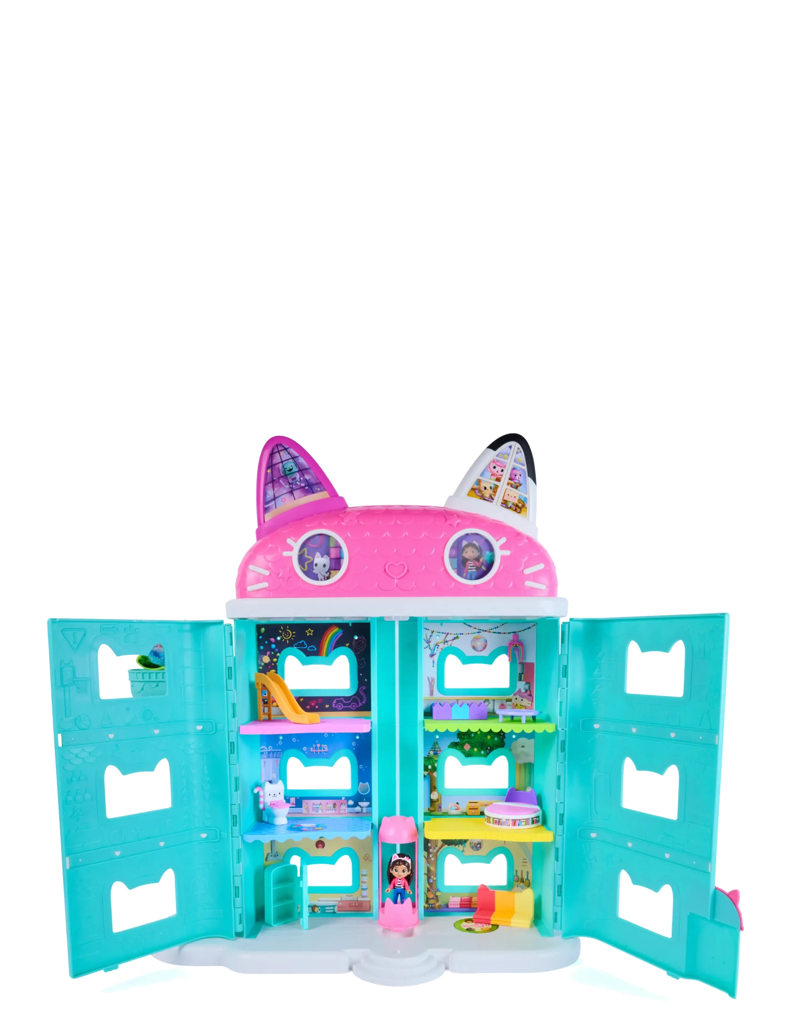 Gabby's Dollhouse - Gabby’s Dollhouse Meow-Mazing Dollhouse - dukkehuse - multi - 2
