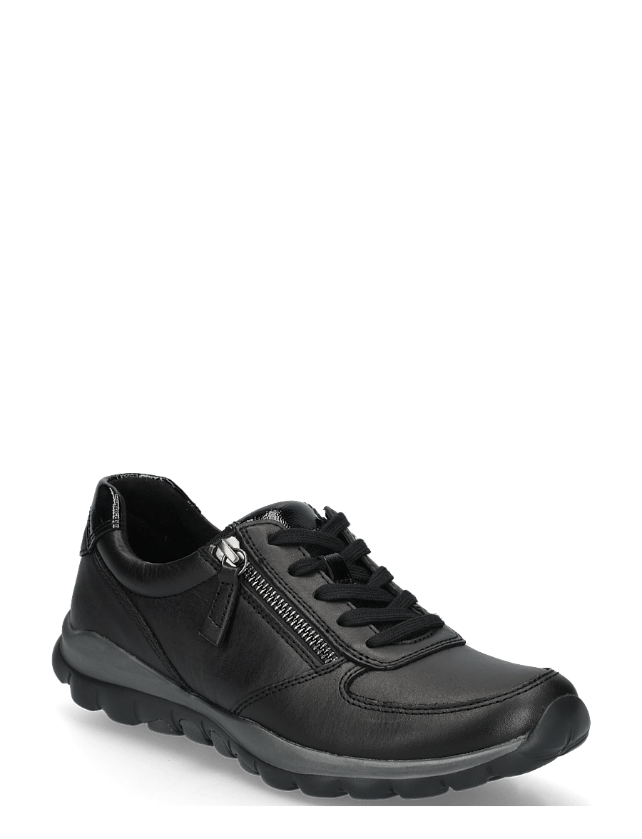 Gabor - rollingsoft sneaker - lave sneakers - black - 0