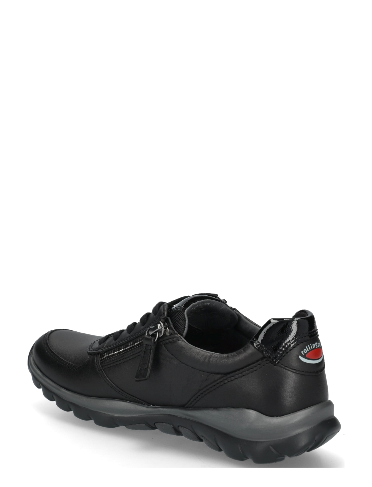 Gabor - rollingsoft sneaker - lave sneakers - black - 1