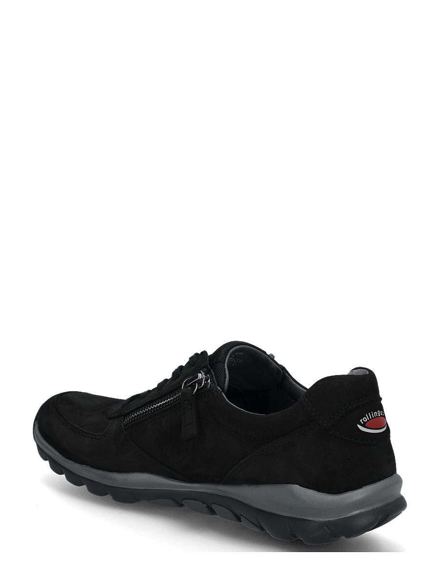 Gabor - rollingsoft sneaker - baskets basses - black - 1