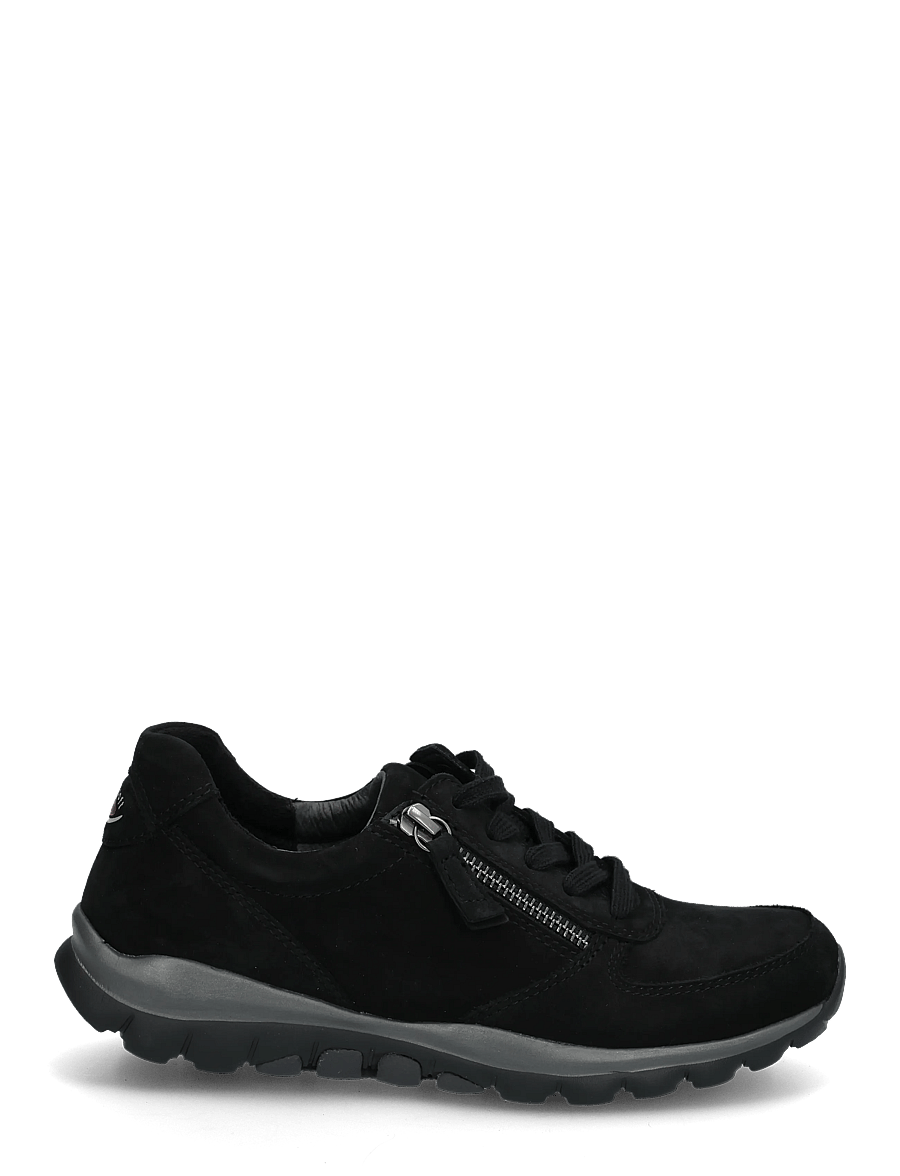 Gabor - rollingsoft sneaker - lave sneakers - black - 2