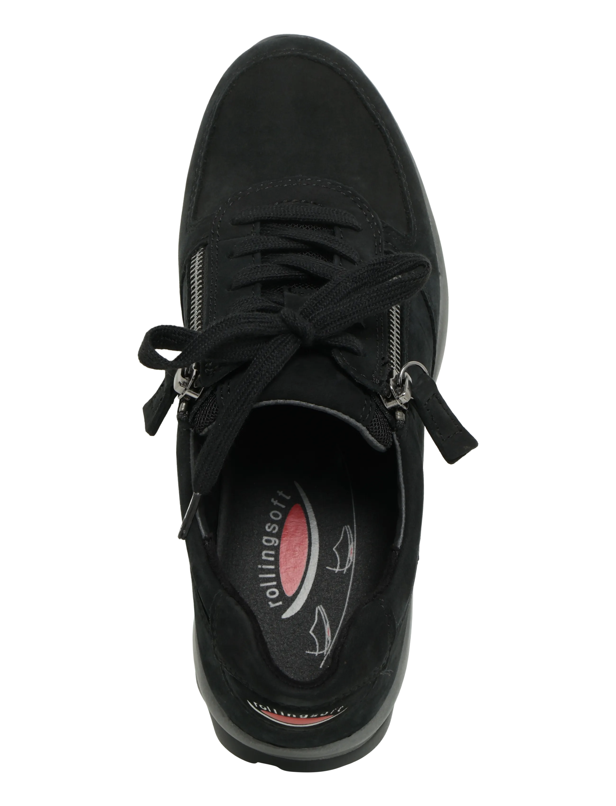 Gabor - rollingsoft sneaker - niedrige sneaker - black - 3