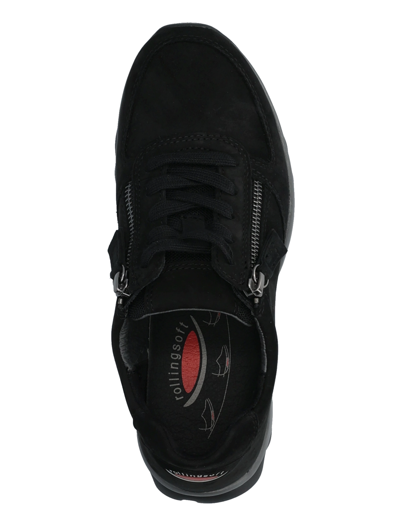 Gabor - rollingsoft sneaker - baskets basses - black - 3