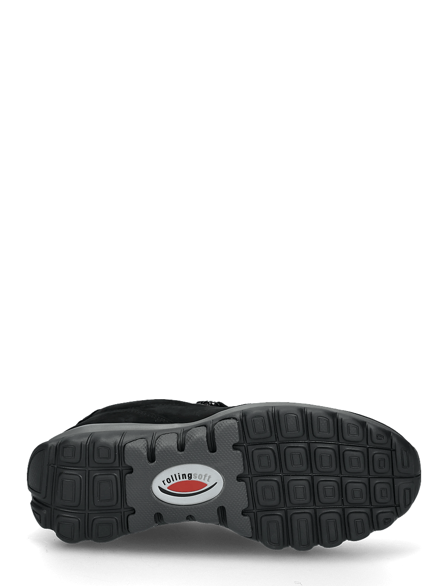 Gabor - rollingsoft sneaker - lave sneakers - black - 4