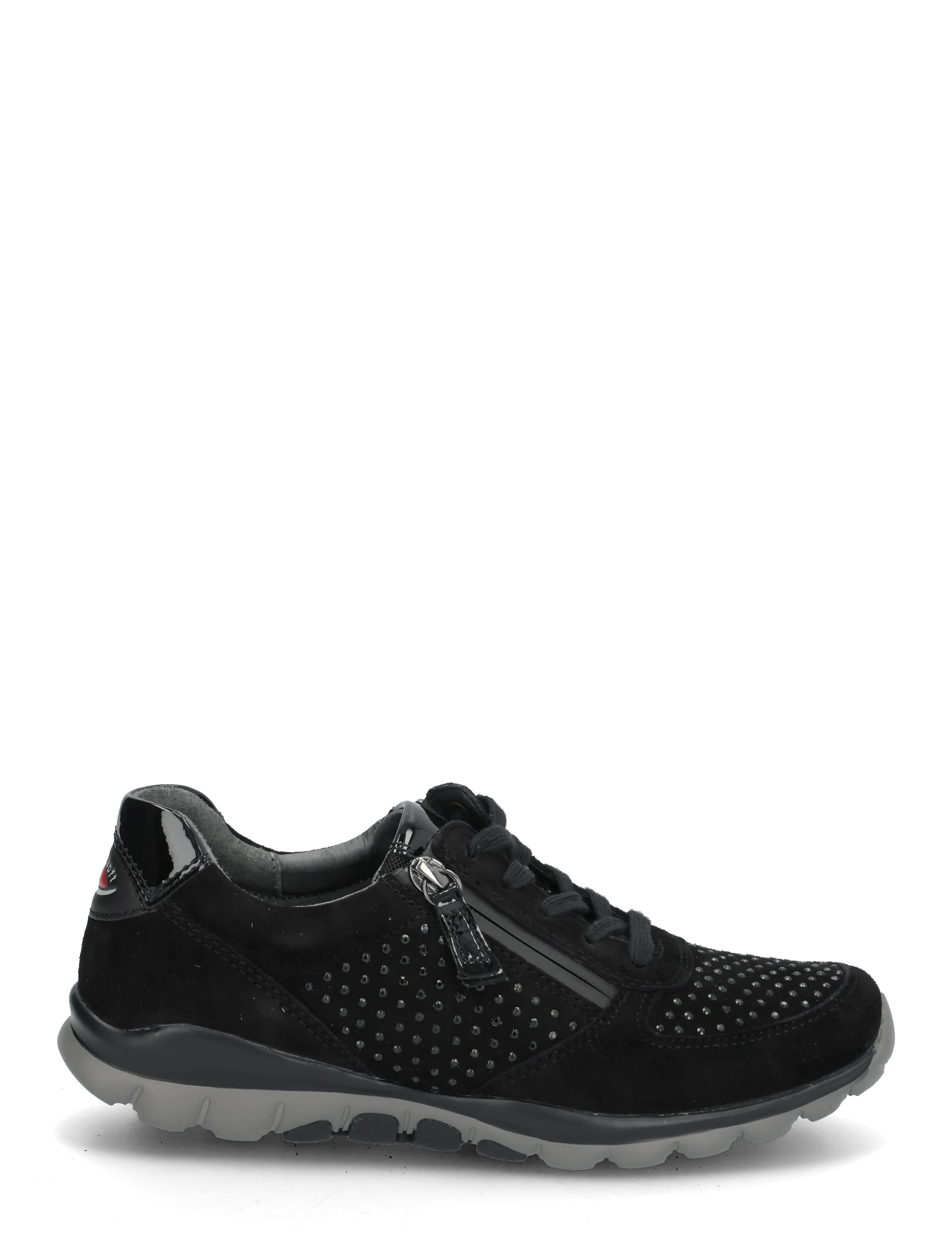 Gabor - rollingsoft sneaker - niedrige sneaker - black strass - 2