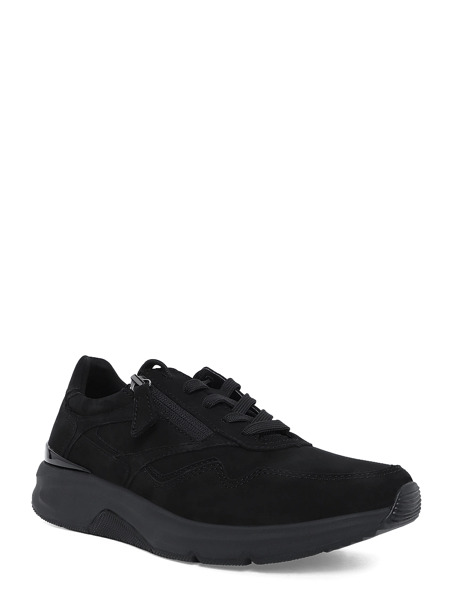Gabor - rollingsoft sneaker - lave sneakers - black - 0