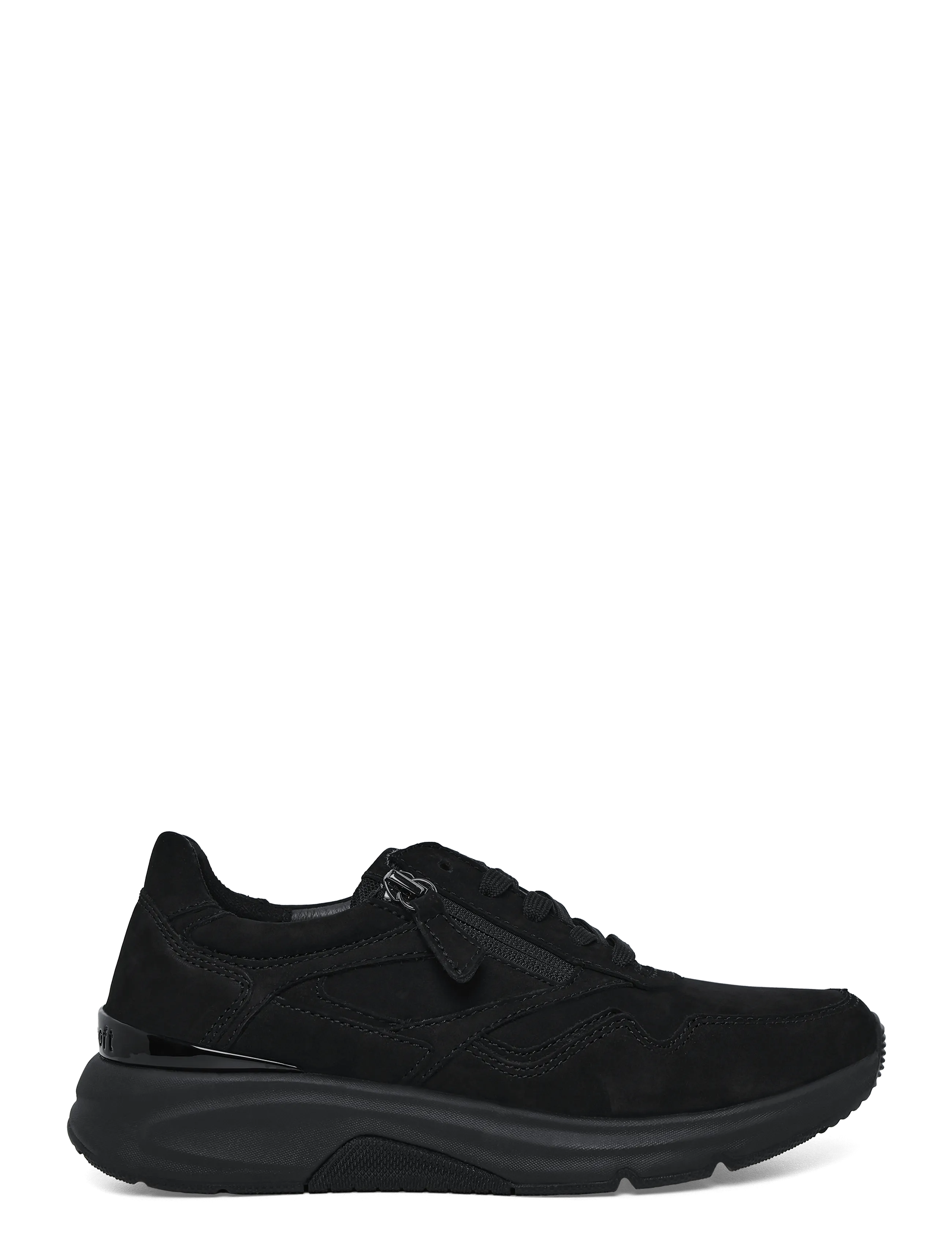 Gabor - rollingsoft sneaker - lave sneakers - black - 2