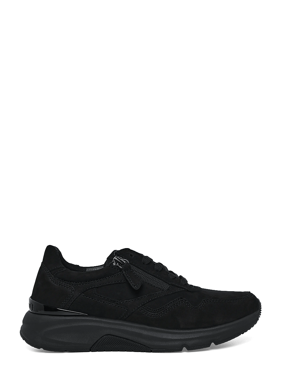 Gabor - rollingsoft sneaker - lave sneakers - black - 2