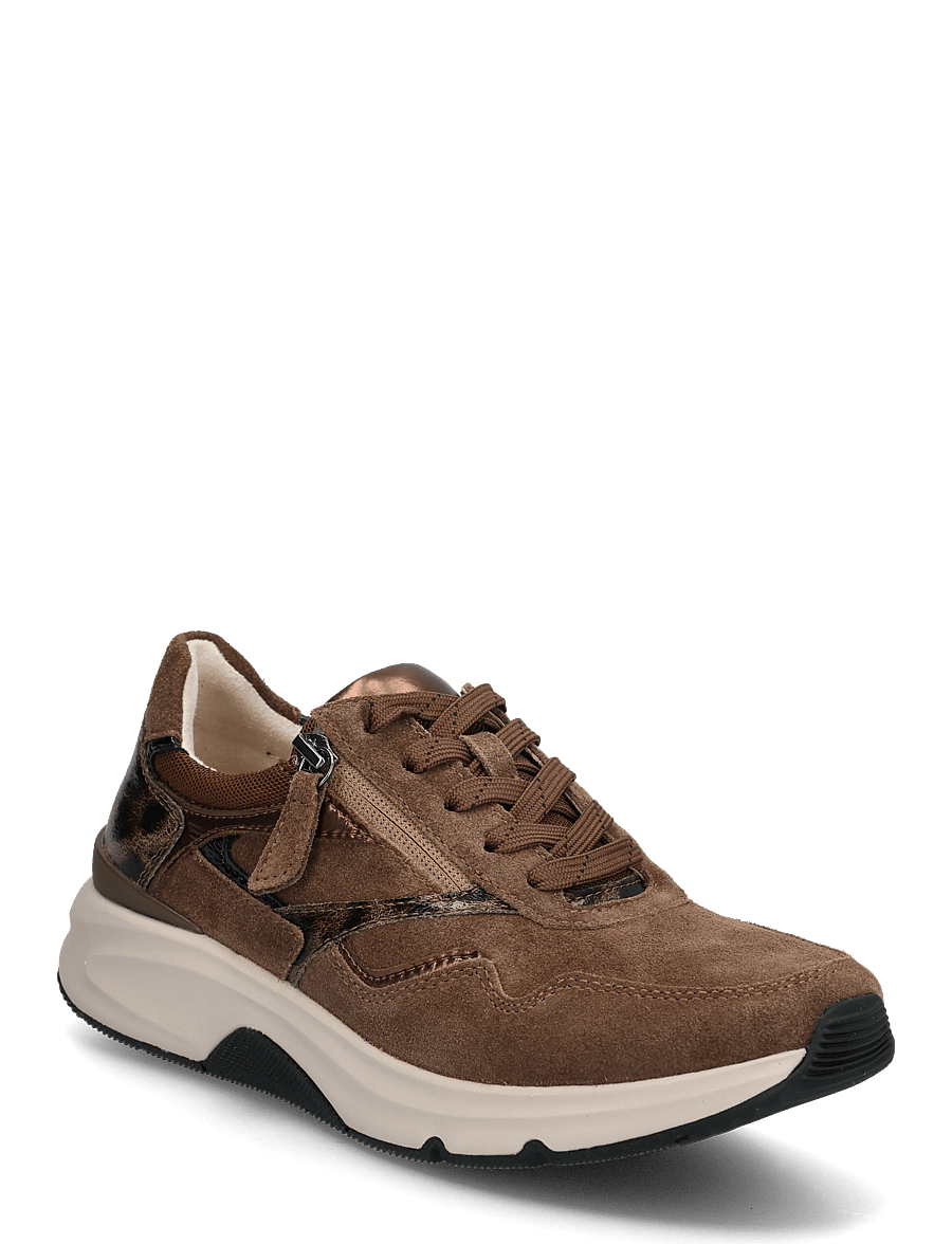Gabor - rollingsoft sneaker - niedrige sneaker - cognac - 0