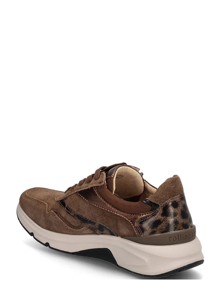 Gabor - rollingsoft sneaker - låga sneakers - cognac - 1
