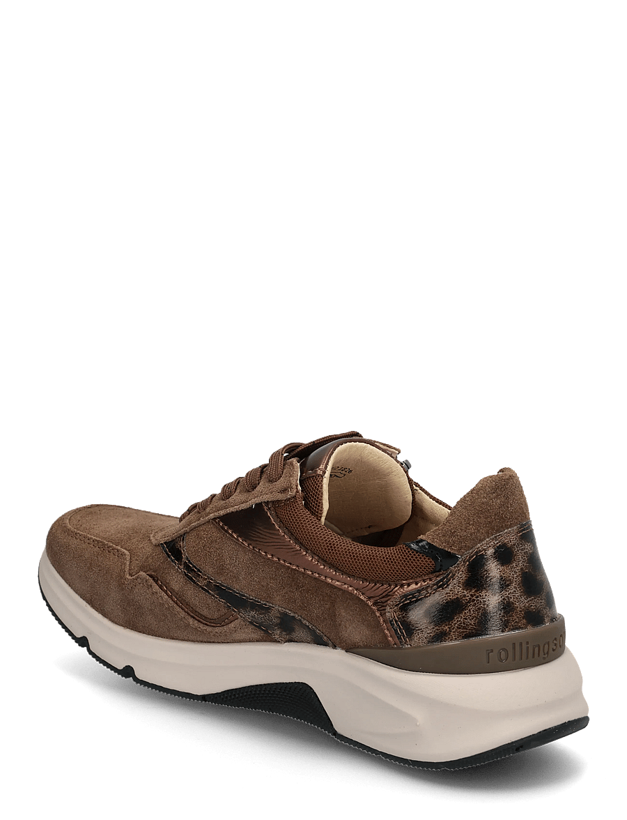 Gabor - rollingsoft sneaker - låga sneakers - cognac - 1