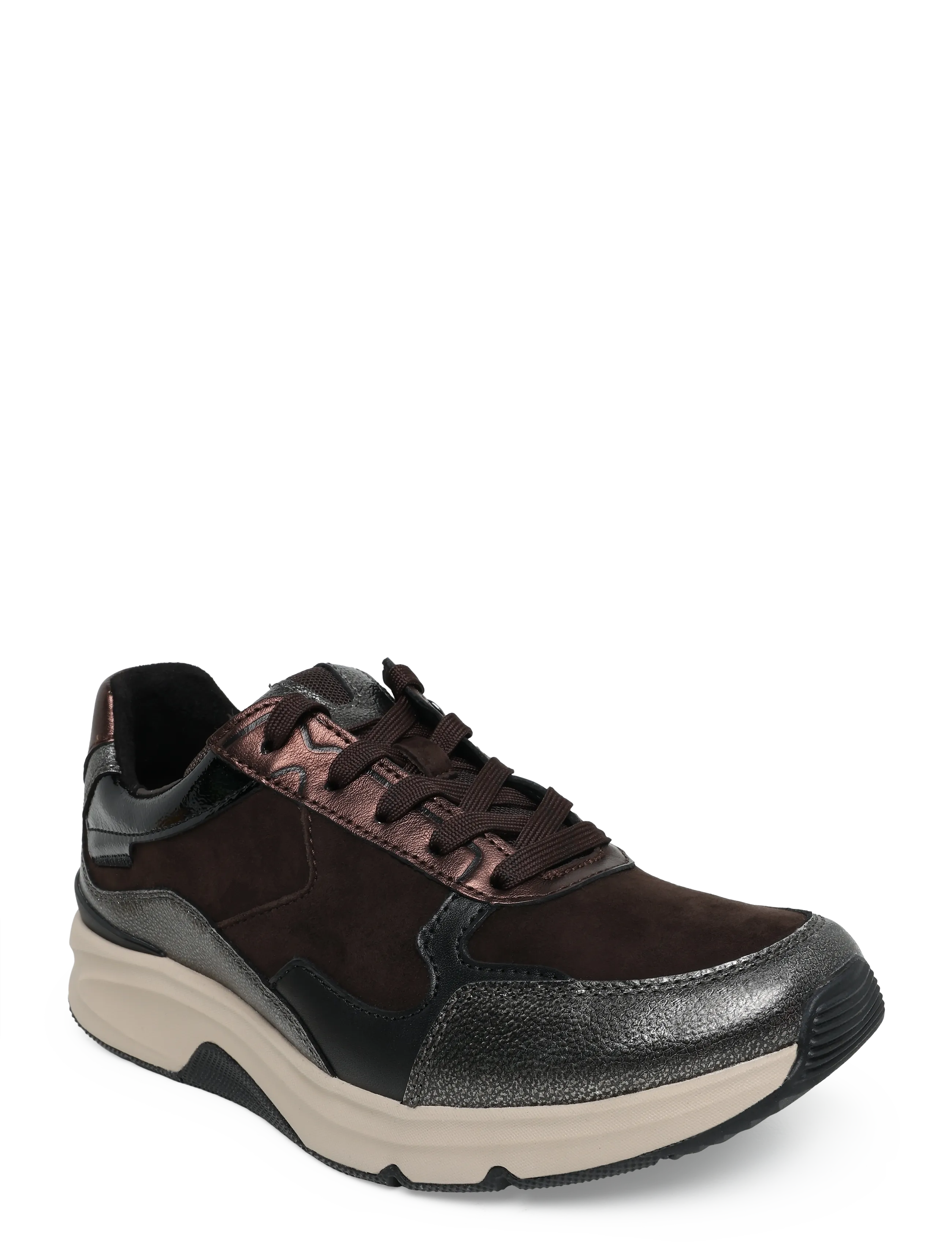 Gabor Rollingsoft Sneaker, 41, Brown, Sneakers > Sneakers Med Lav Top, Dame