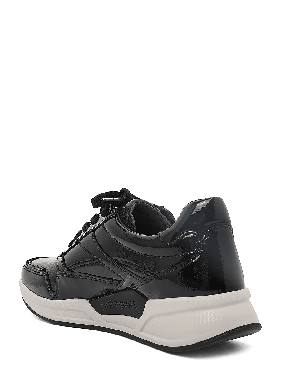 Gabor - rollingsoft sneaker - laisvalaikio batai žemu aulu - black - 1