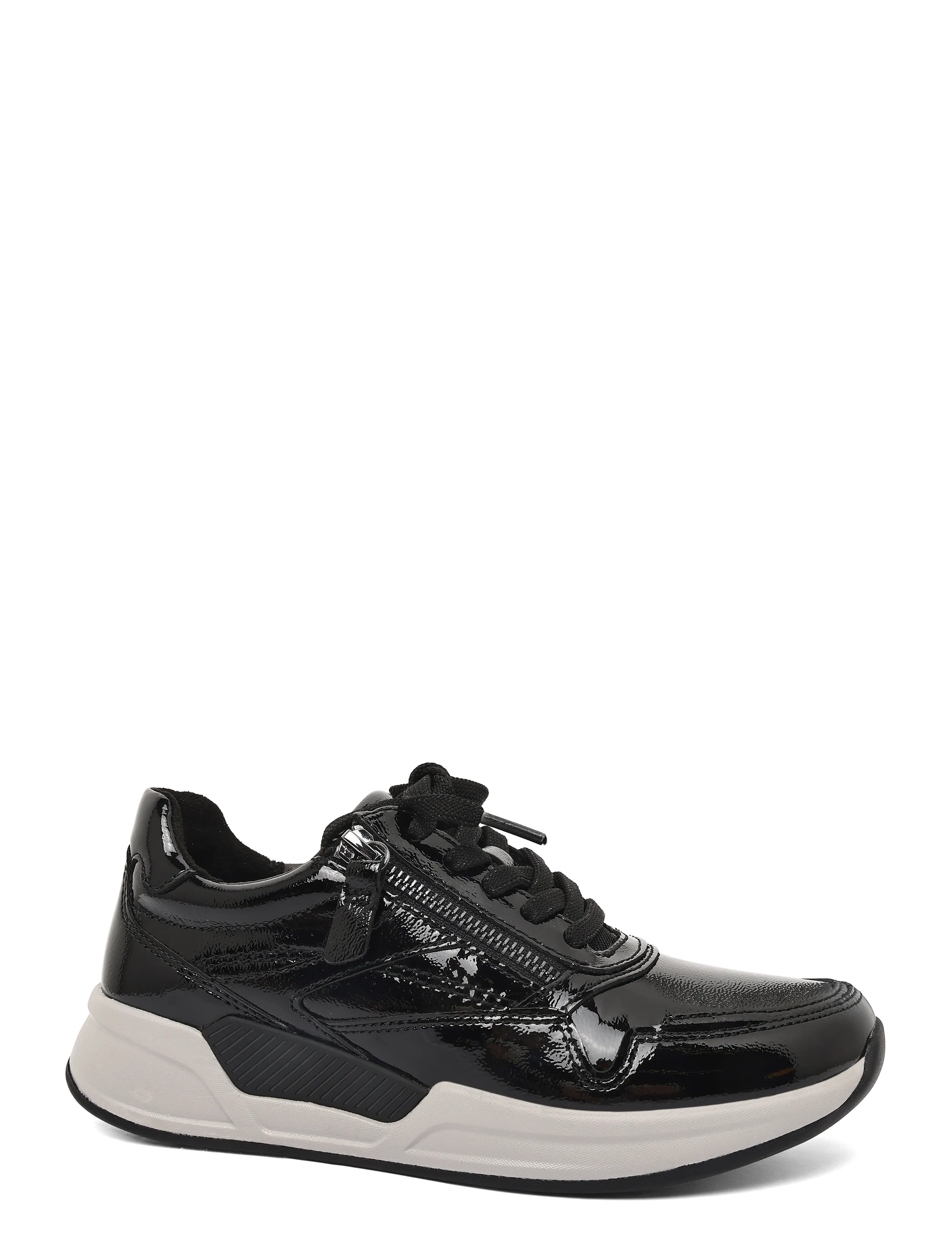 Gabor - rollingsoft sneaker - laisvalaikio batai žemu aulu - black - 2