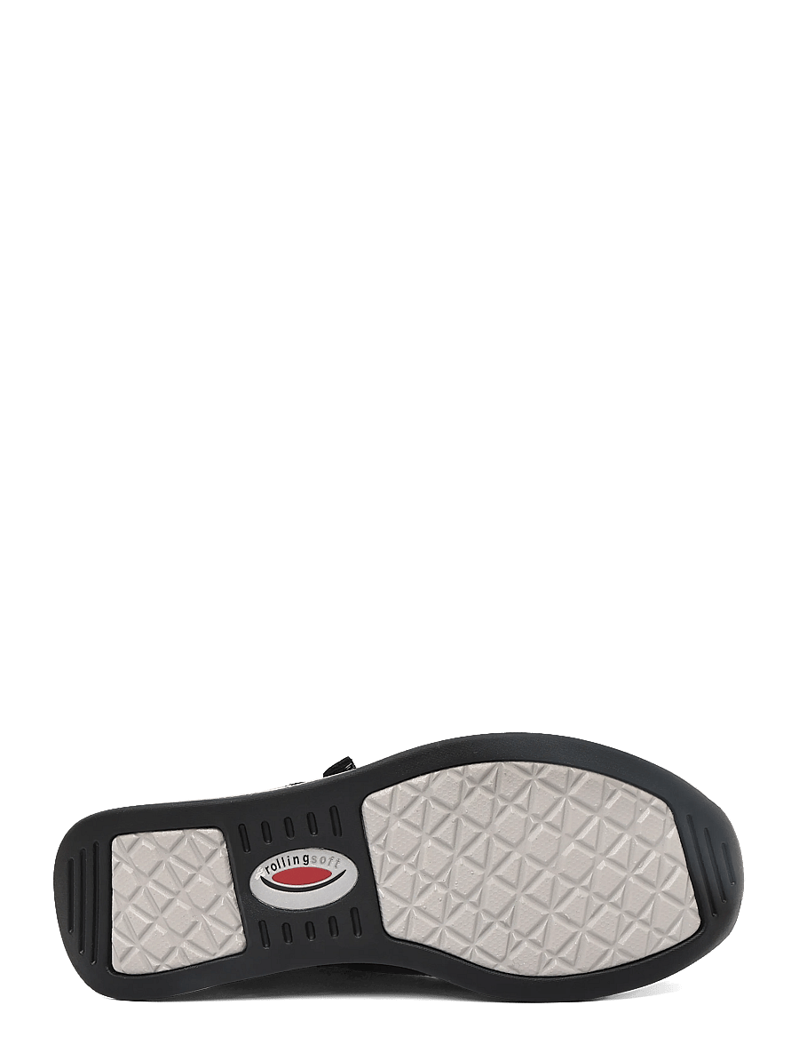 Gabor - rollingsoft sneaker - laisvalaikio batai žemu aulu - black - 4