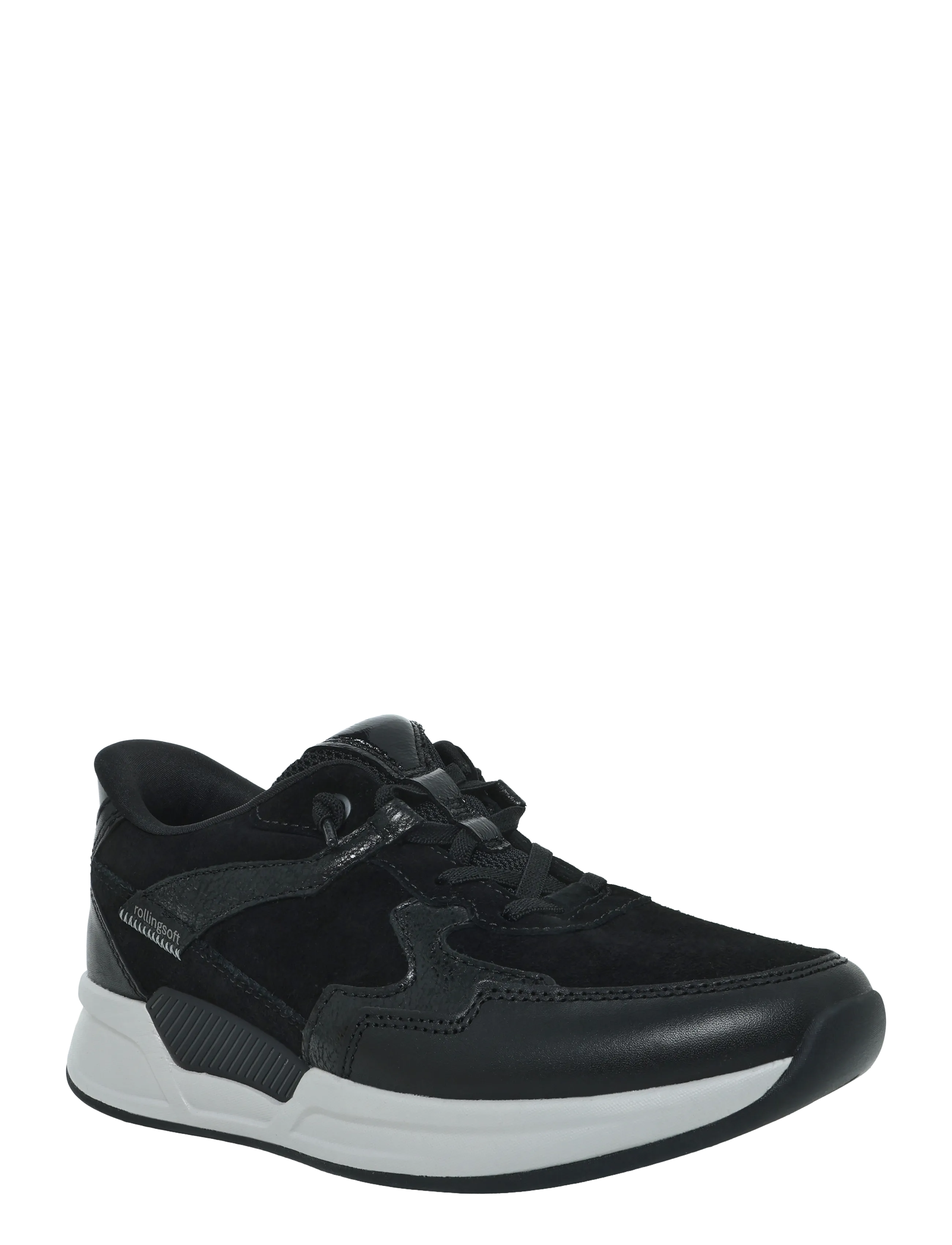 Gabor rollingsoft sneaker, "fast fit" - Gabor - BLACK / black