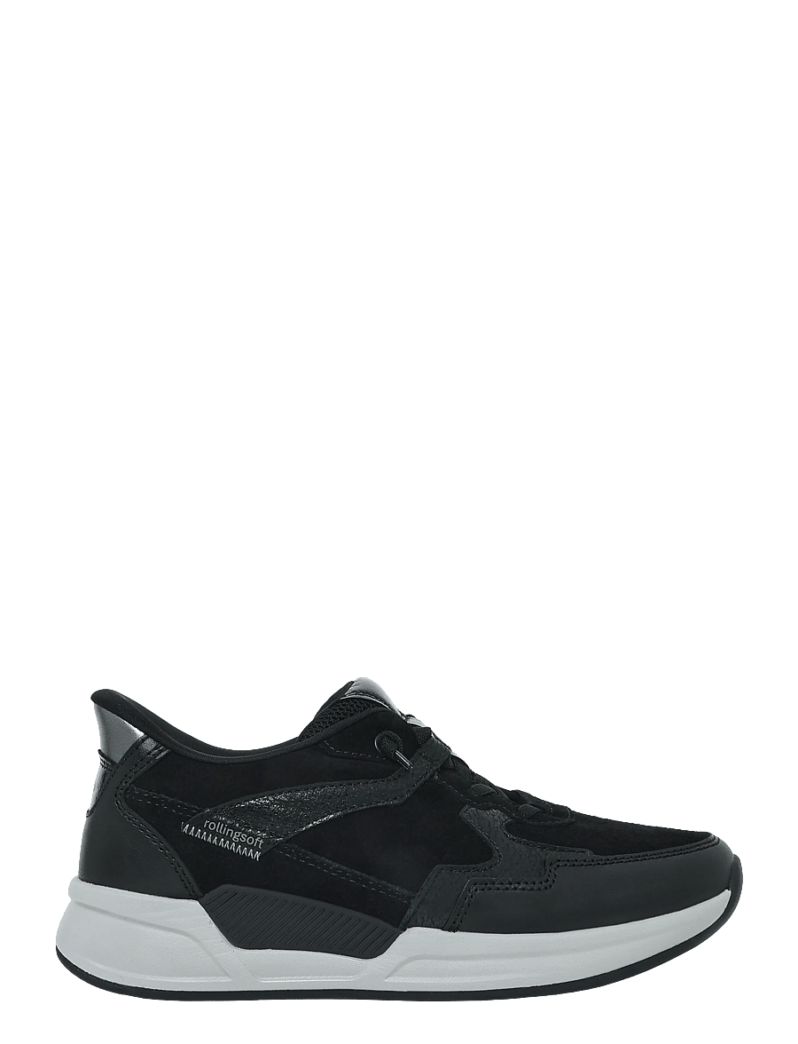 Gabor - rollingsoft sneaker, "fast fit" - niedrige sneaker - black - 2