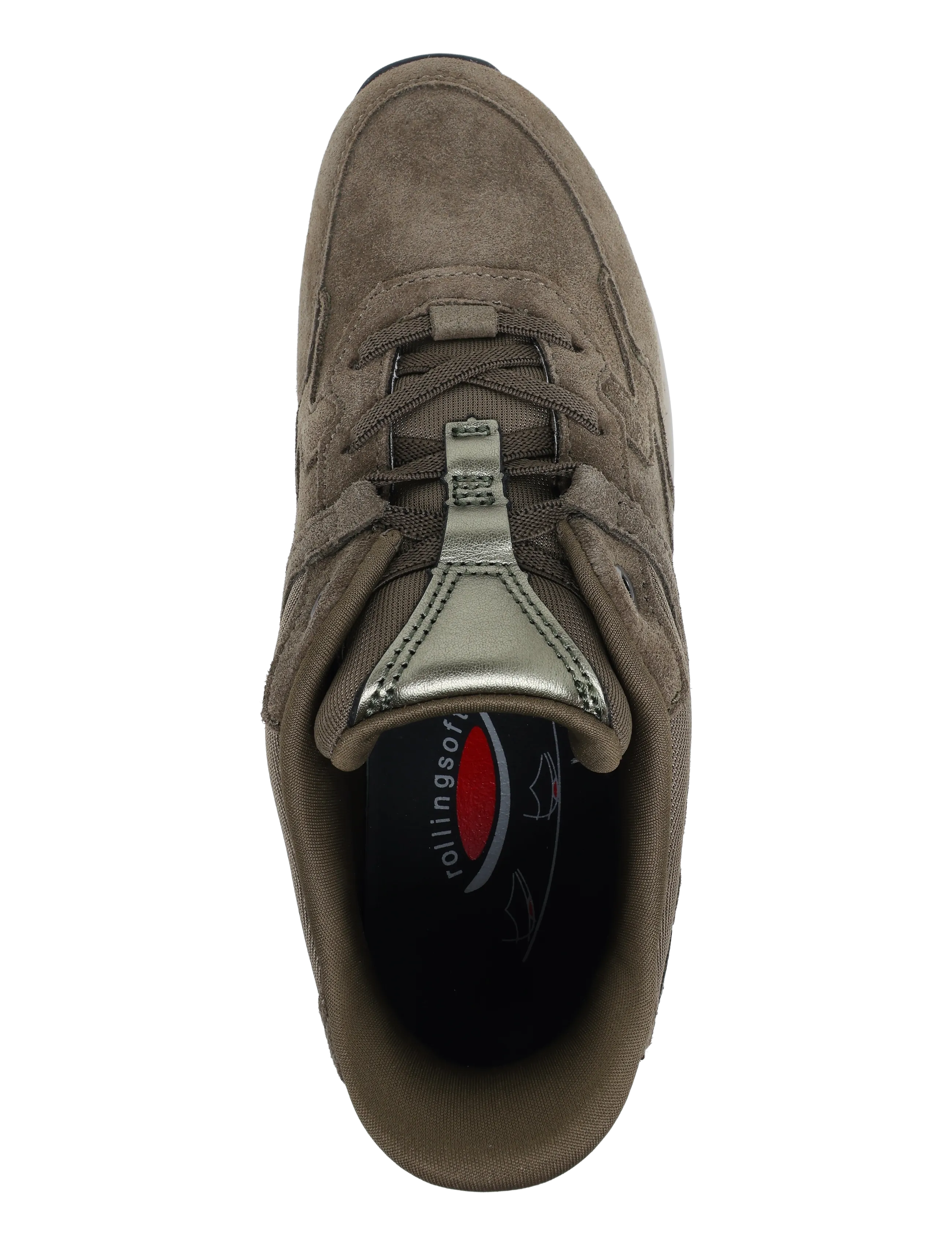 Gabor - rollingsoft sneaker, "fast fit" - madala säärega tossud - oliv green - 3