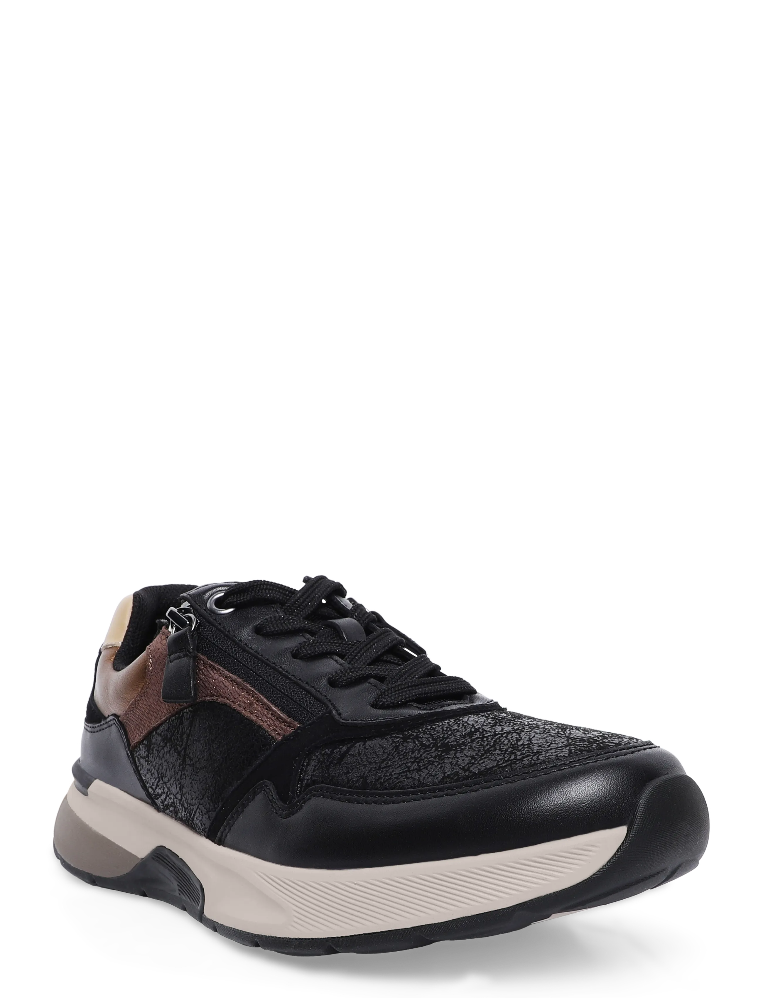Gabor rollingsoft sneaker, "hallux valgus" - Jalanõud - BLACK, BROWN / black