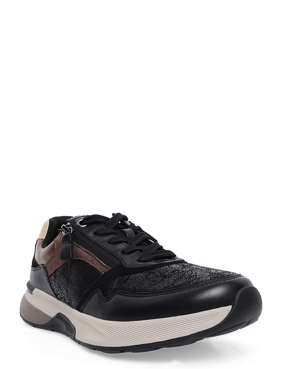 Gabor - rollingsoft sneaker, "hallux valgus" - madala säärega tossud - black, brown - 0