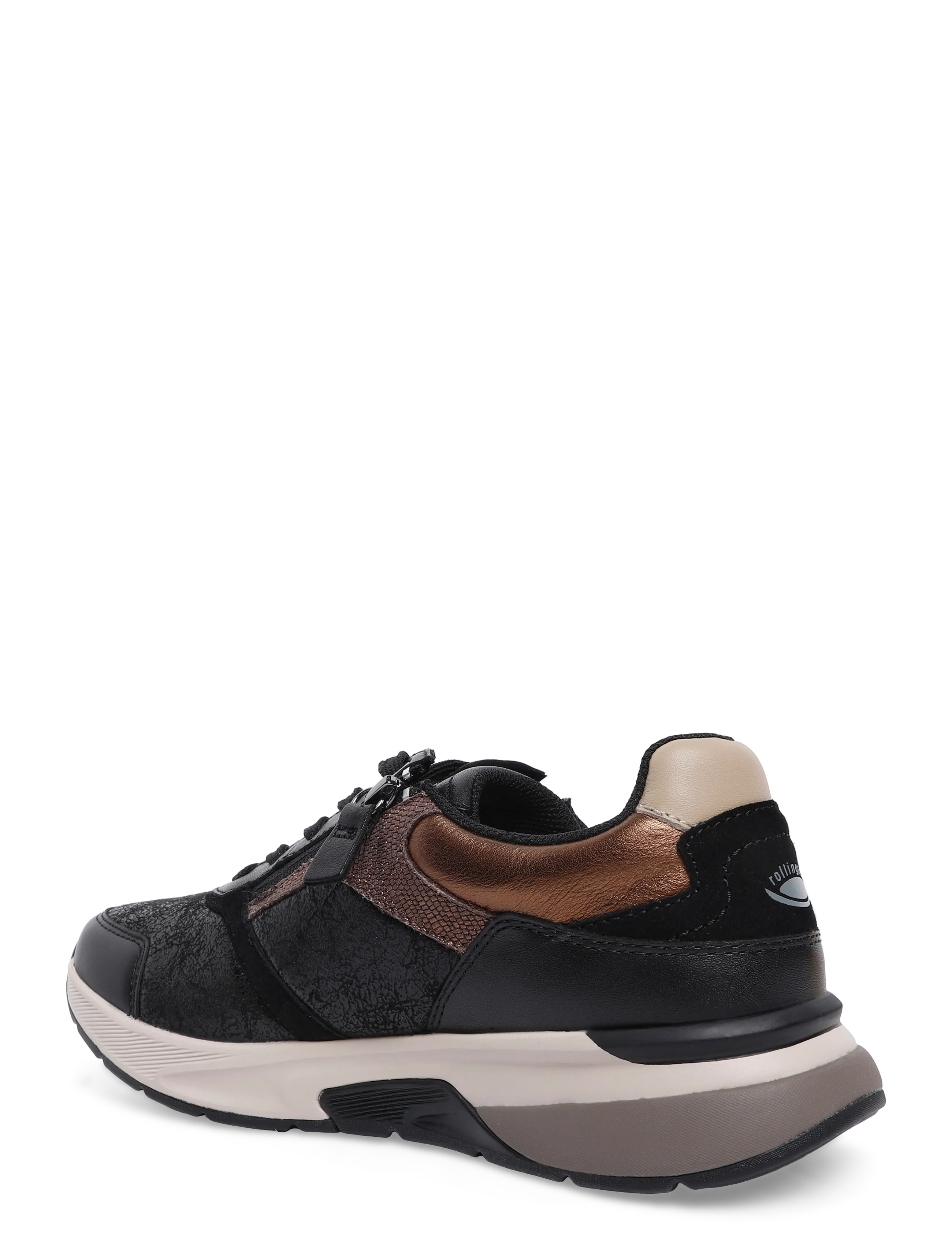 Gabor - rollingsoft sneaker, "hallux valgus" - madala säärega tossud - black, brown - 1