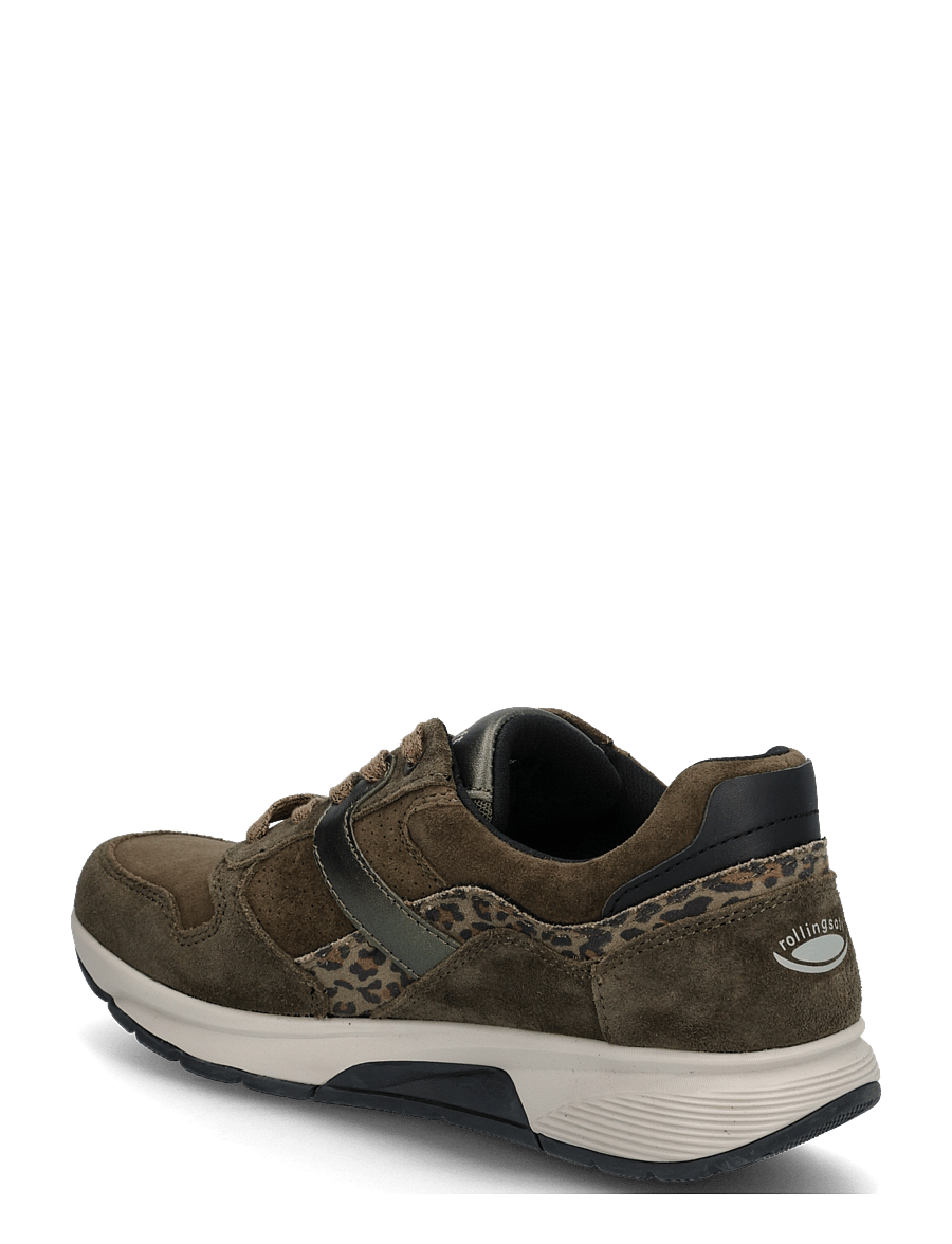 Gabor - rollingsoft sneaker - niedrige sneaker - oliv green - 1