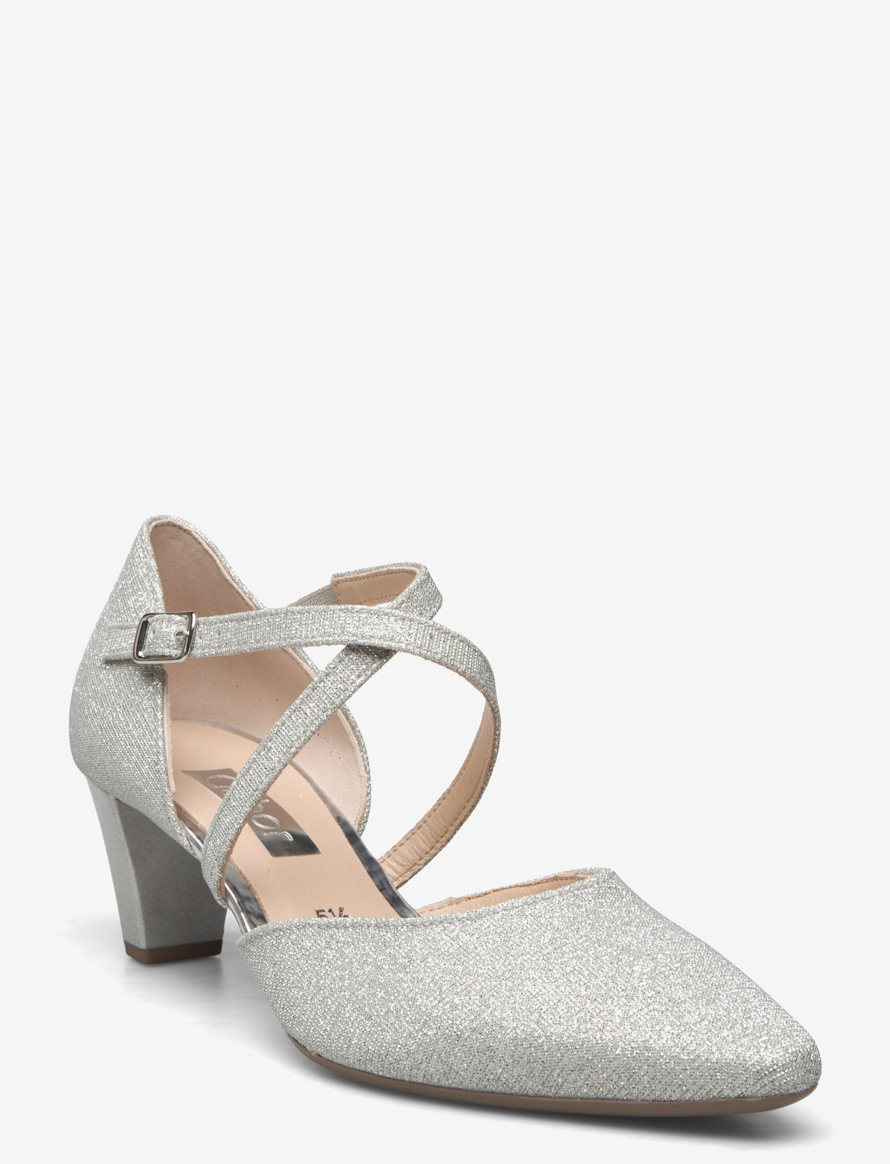Gabor - Ankle-strap pumps - silver - 0