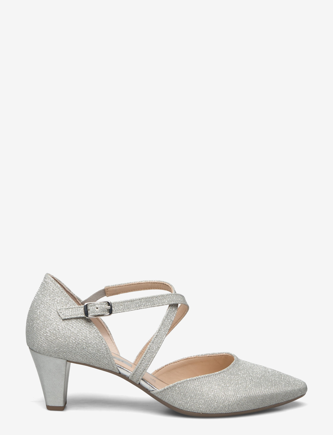 Gabor - Ankle-strap pumps - silver - 1