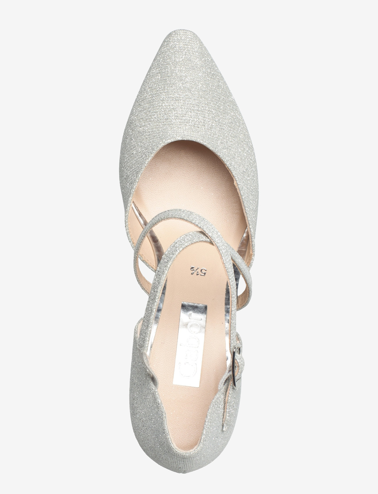 Gabor - Ankle-strap pumps - silver - 3