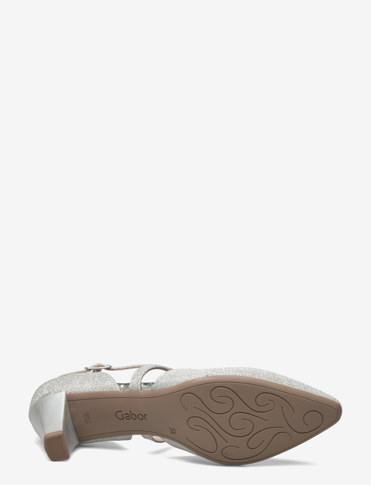 Gabor - Ankle-strap pumps - silver - 4