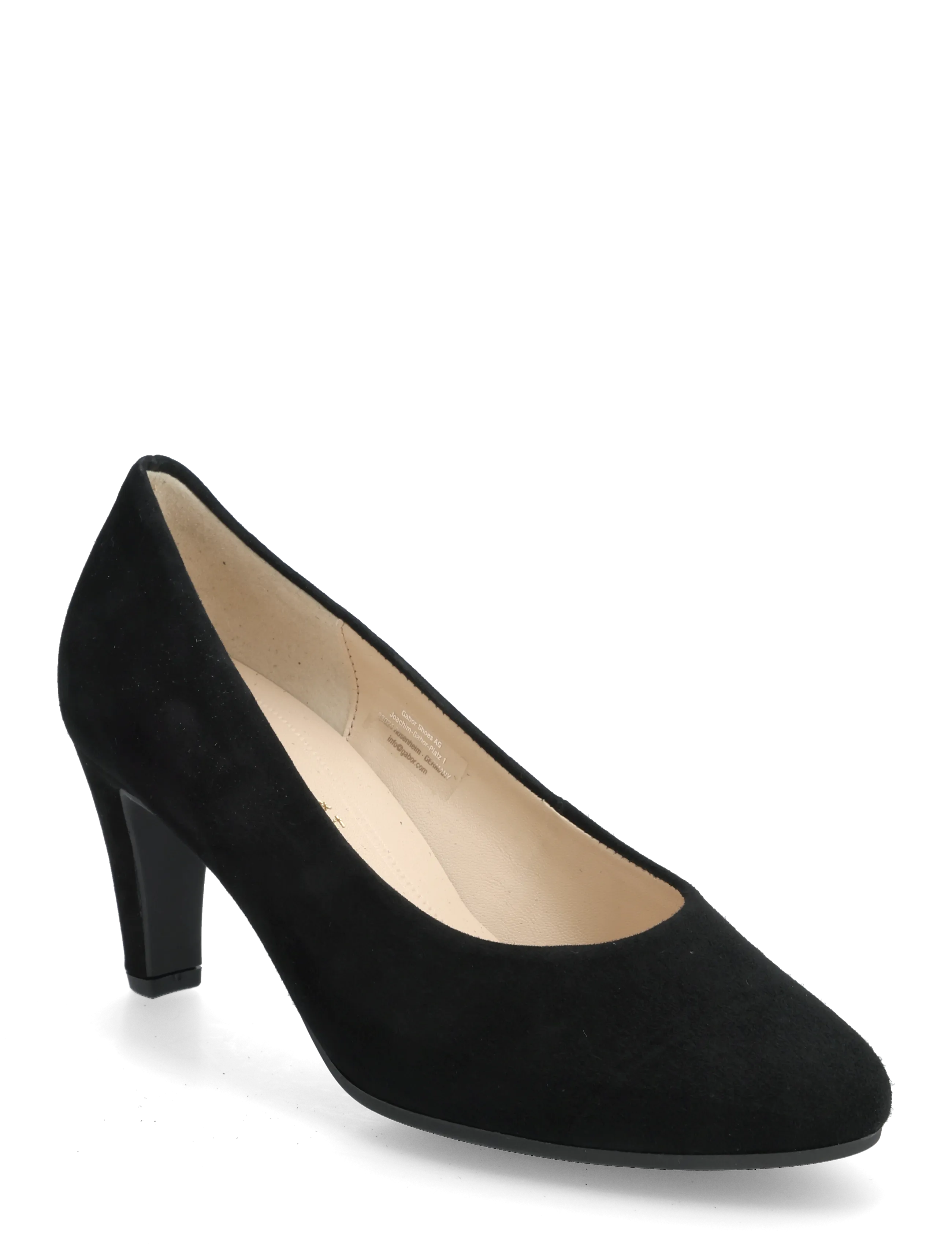 Gabor Pumps, 41, Black, Pumps > Klassiske, Dame