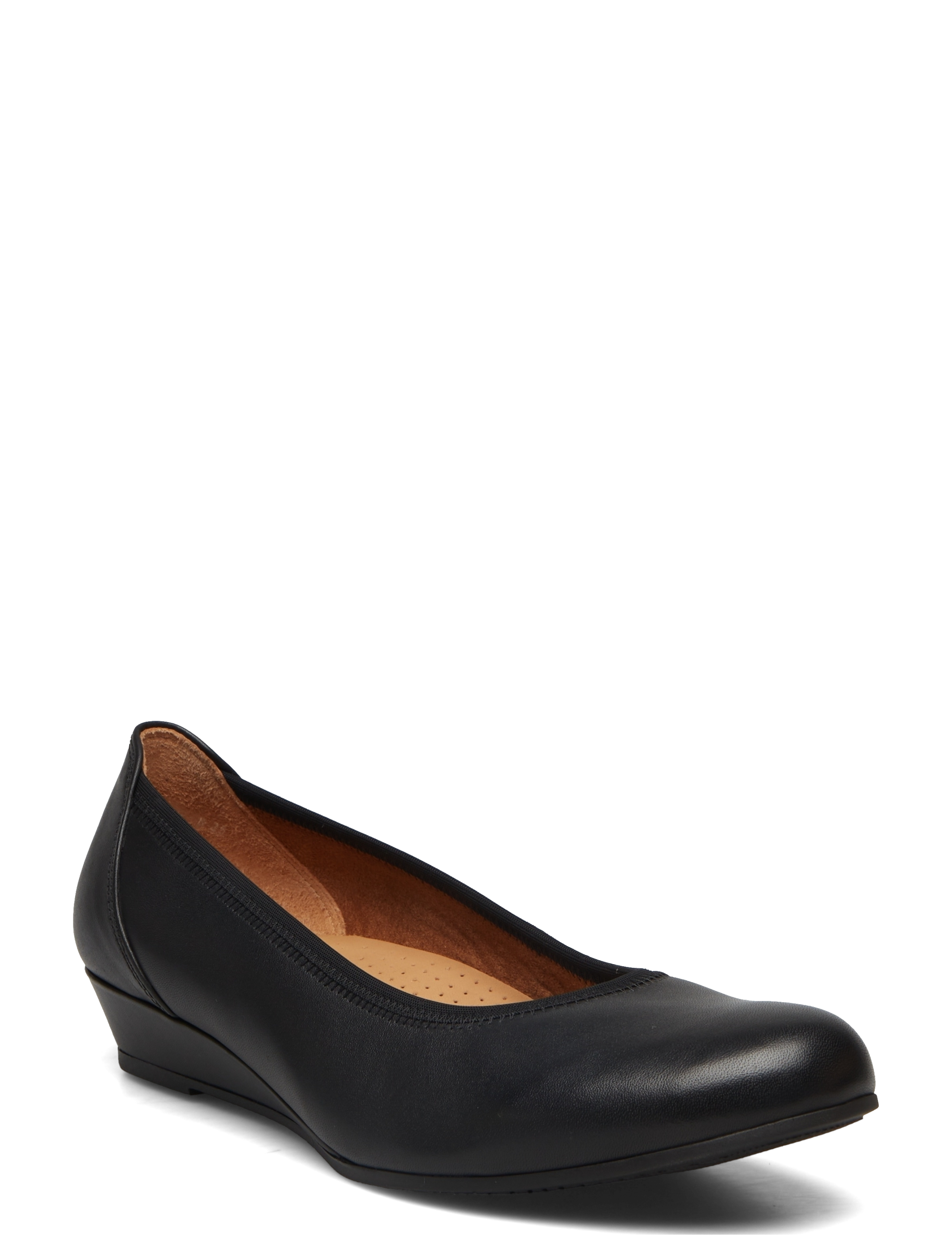 Gabor Wedge pumps - Ballerina sko - BLACK / black