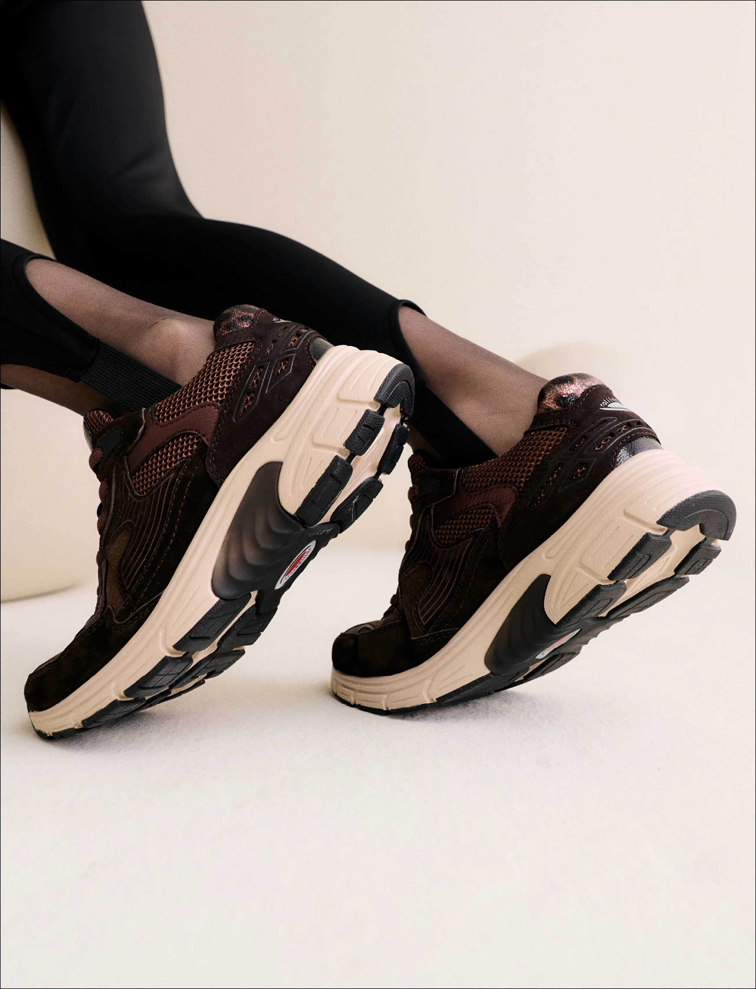 Gabor - rollingsoft sneaker - lave sneakers - dark brown - 5