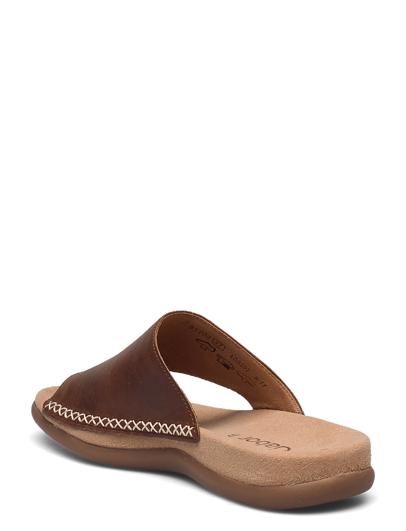 Gabor - Slip-in - flache sandalen - brown - 2