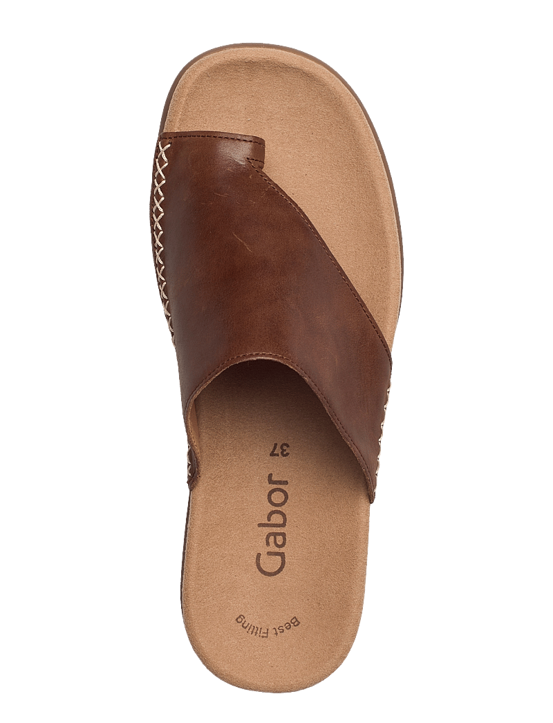 Gabor - Slip-in - flache sandalen - brown - 3
