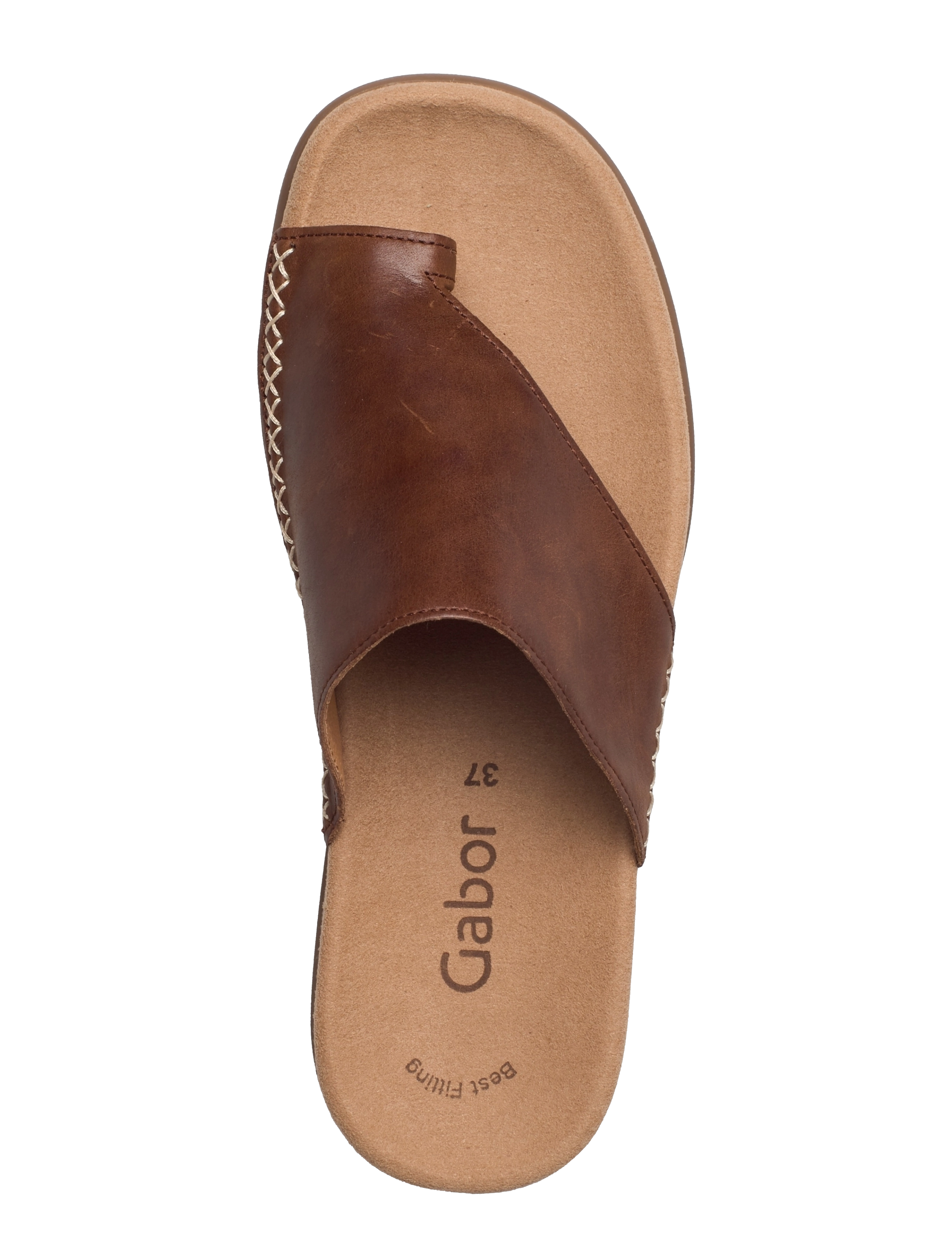 Gabor - Slip-in - flache sandalen - brown - 3