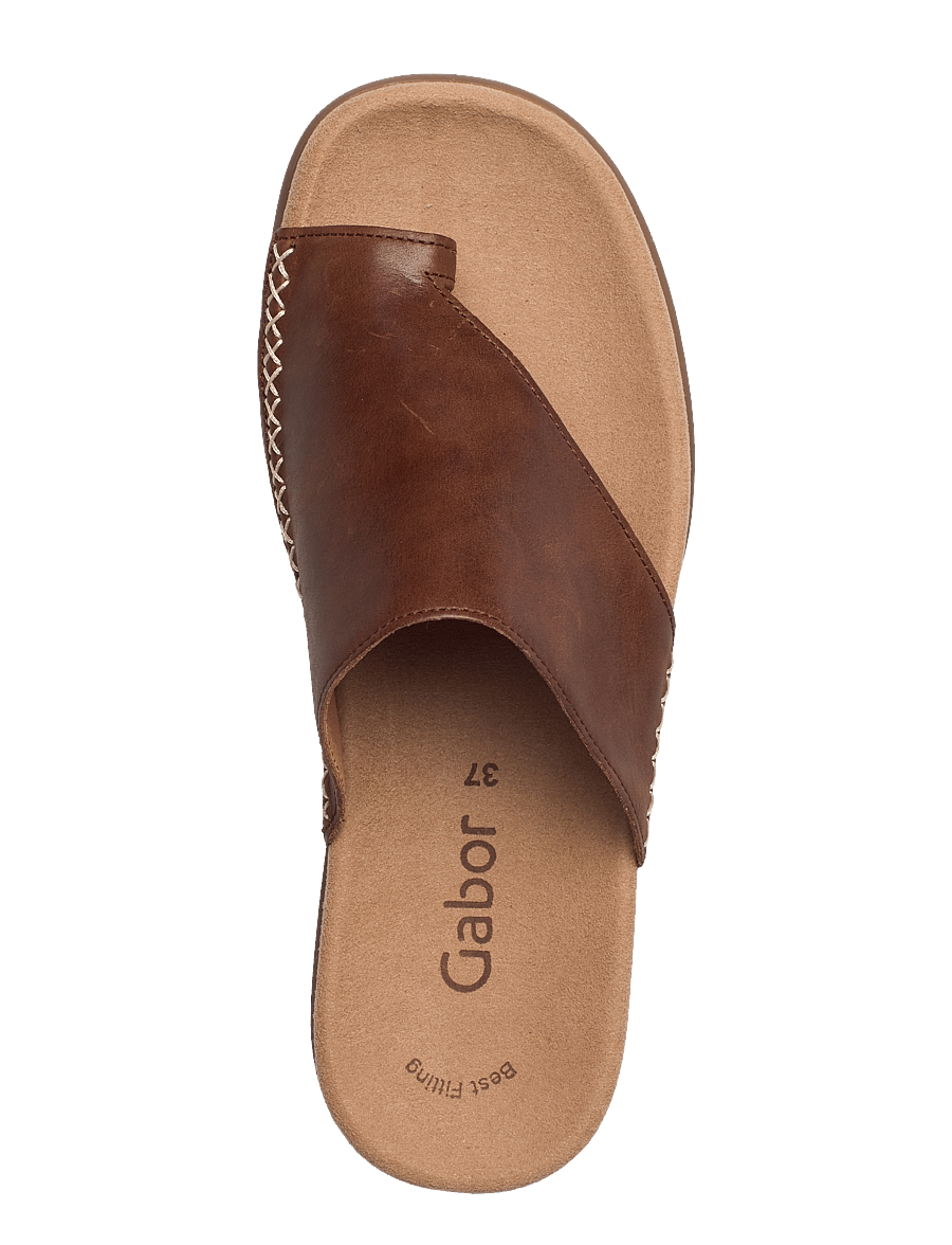 Gabor - Slip-in - flache sandalen - brown - 3