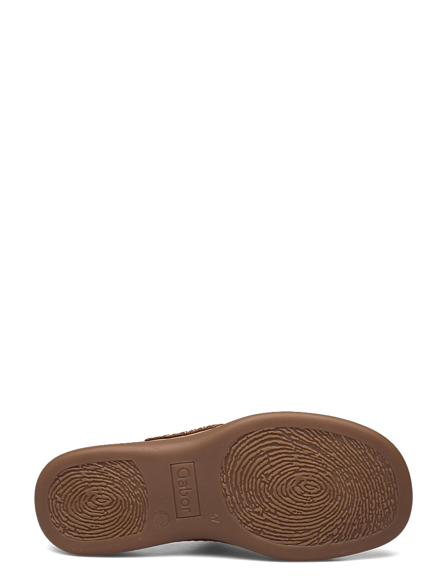 Gabor - Slip-in - flache sandalen - brown - 4