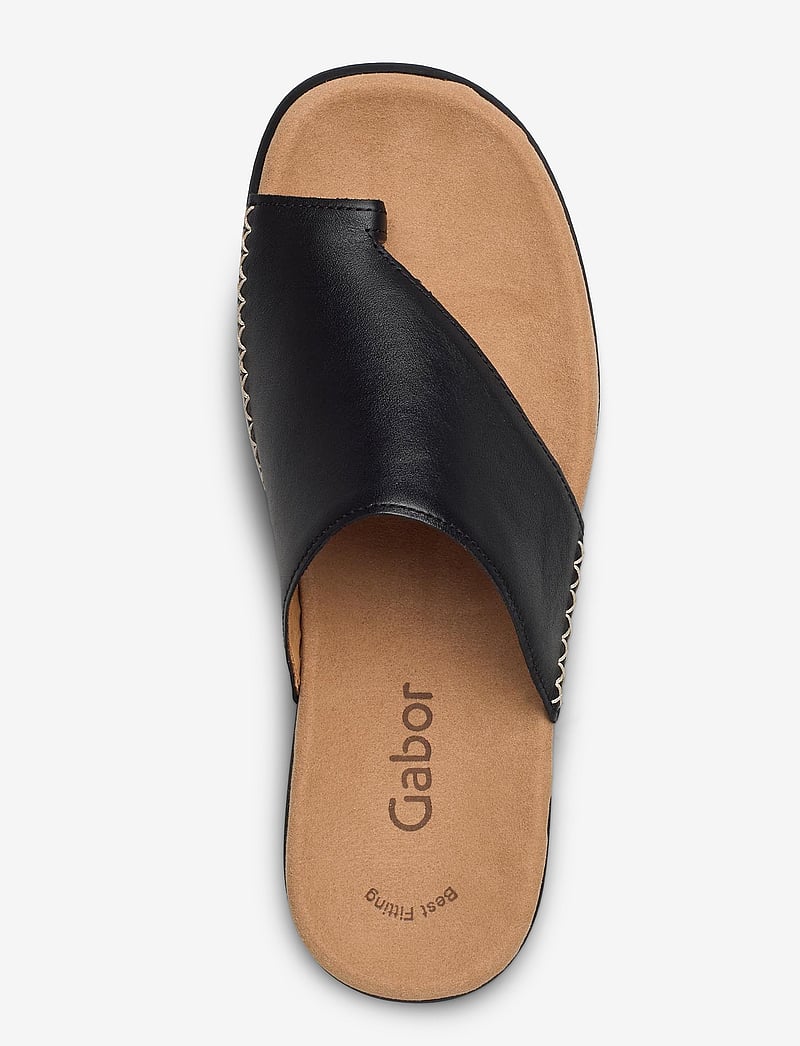 Gabor - Slip-in - flate sandaler - black - 3