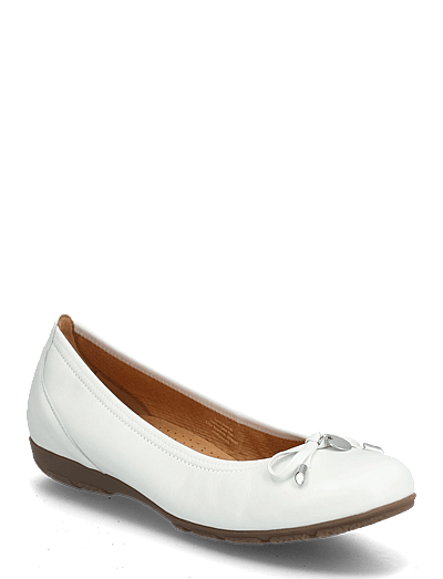 Gabor Ballerina - Ballerinaskor - WHITE / white