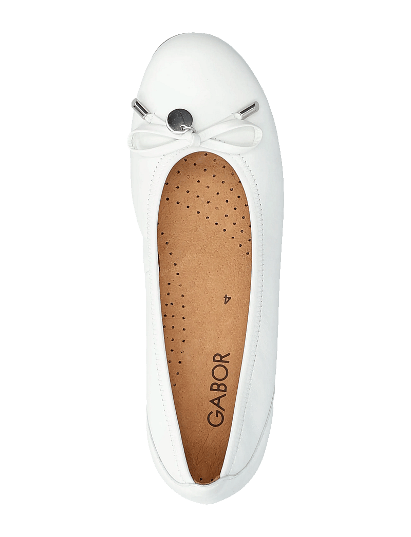 Gabor - Ballerina - konfirmation - white - 3