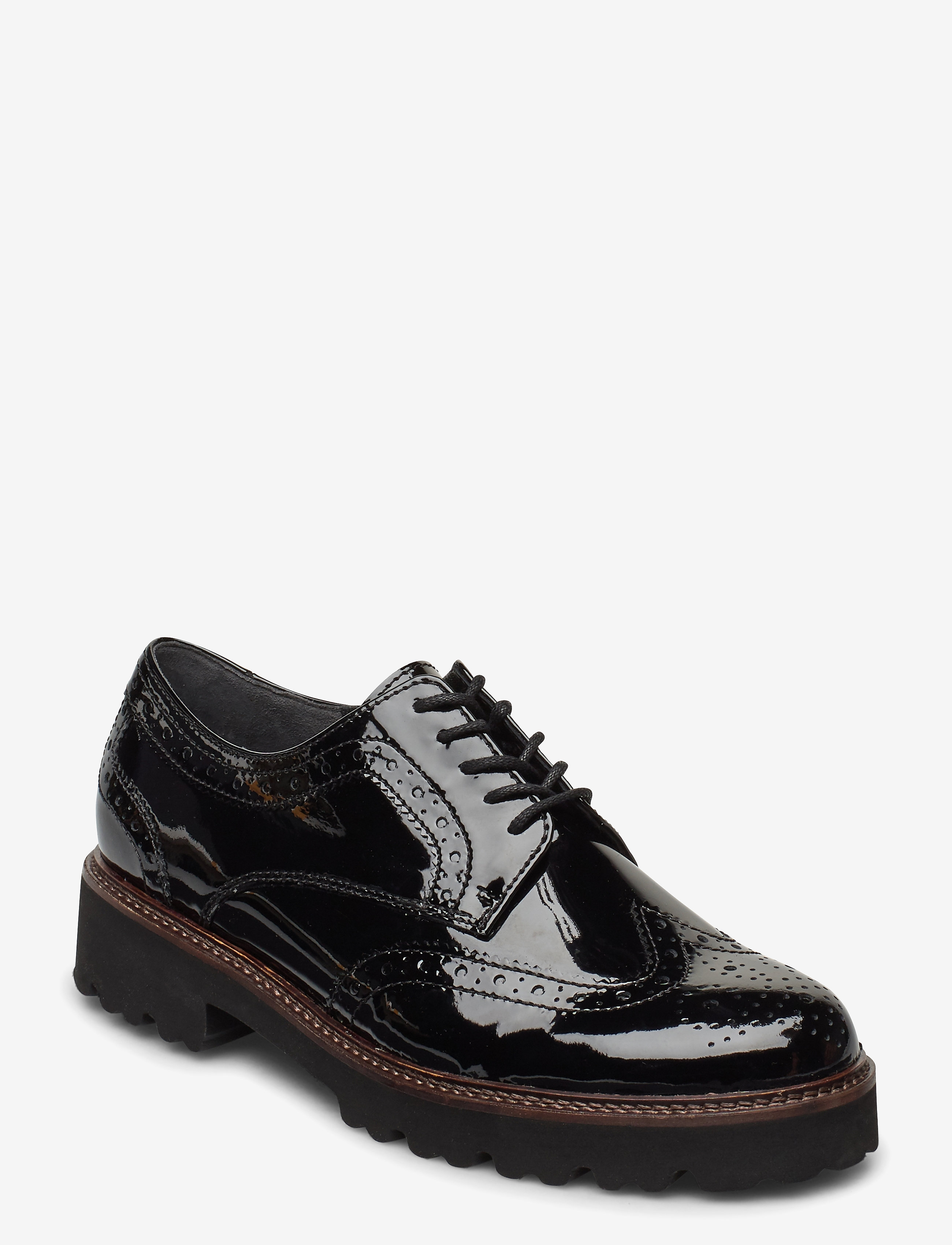 Gabor Laced shoe - Shoes - BLACK / black