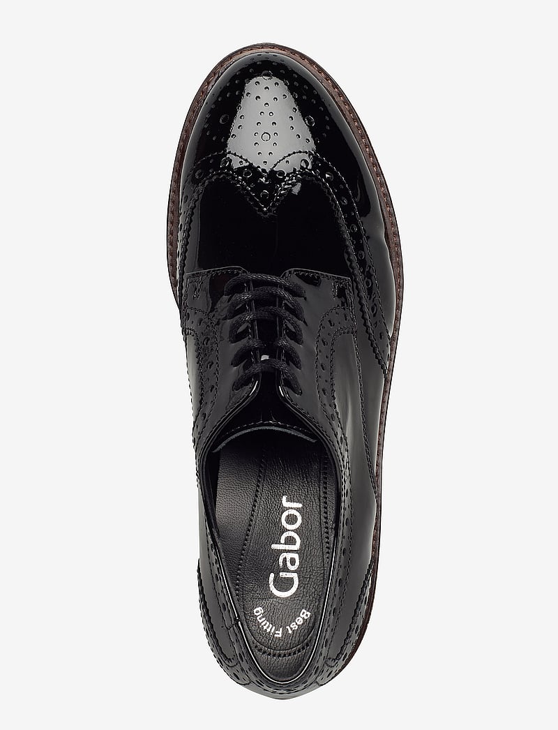 Gabor - Laced shoe - modetrender - black - 3