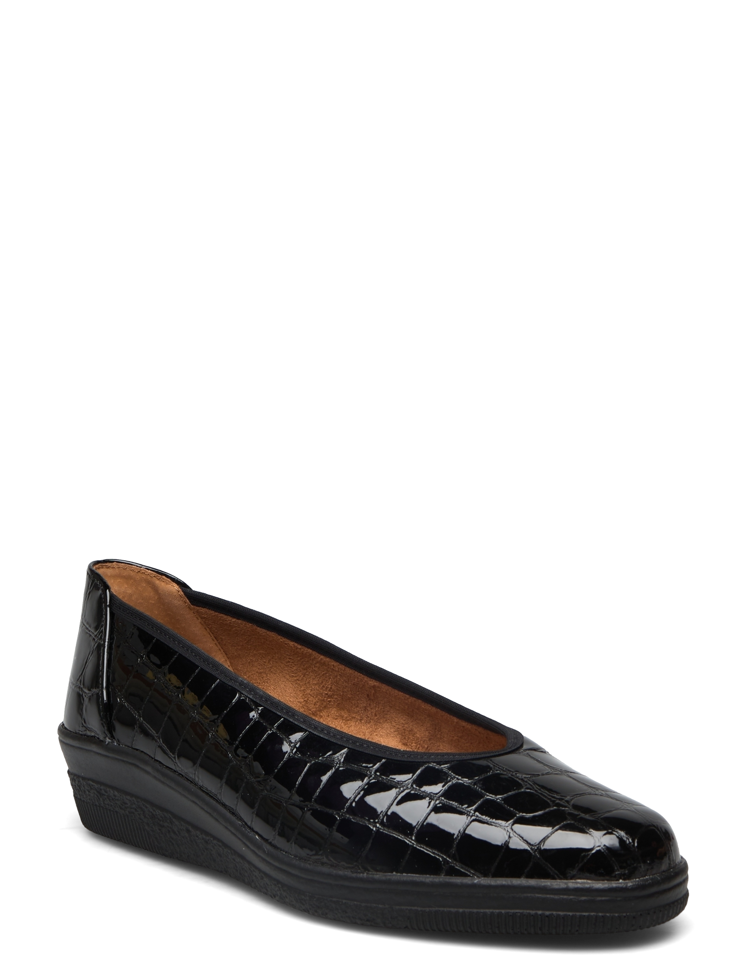 Gabor Wedge pumps - Ballerina sko - BLACK / black