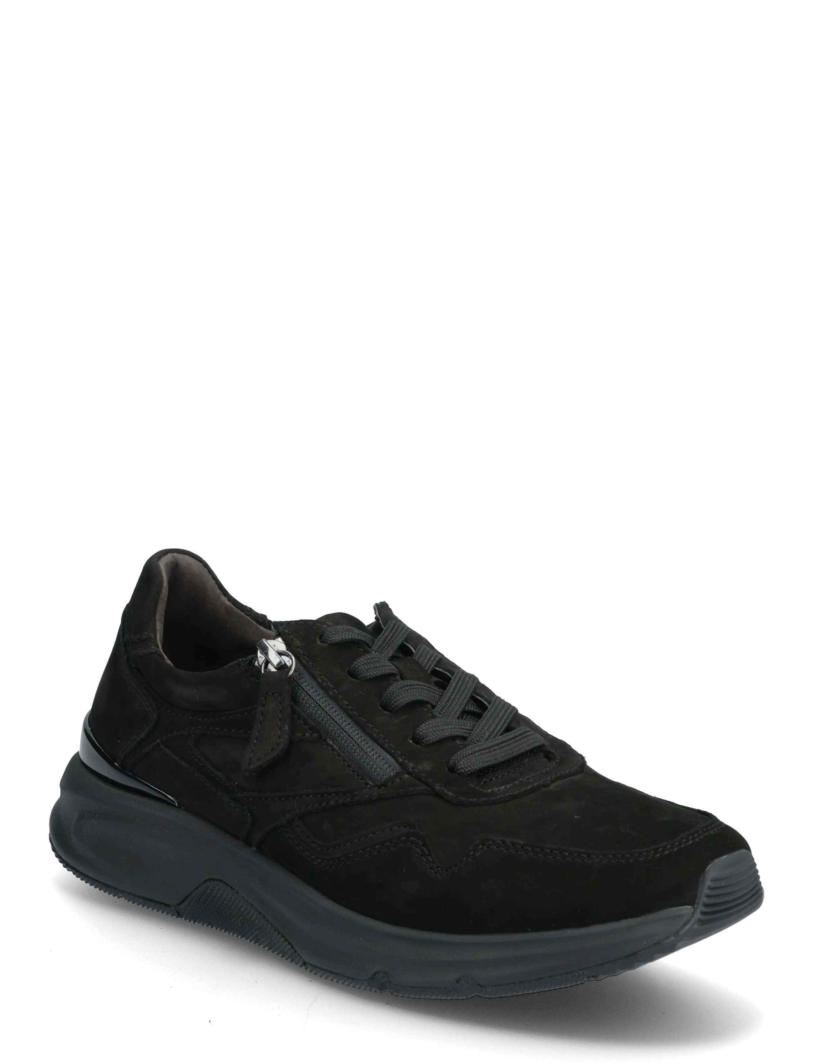 Gabor Rollingsoft Sneaker, Kvinder, Lynlås Sneaker, Sort, Str: 35.5