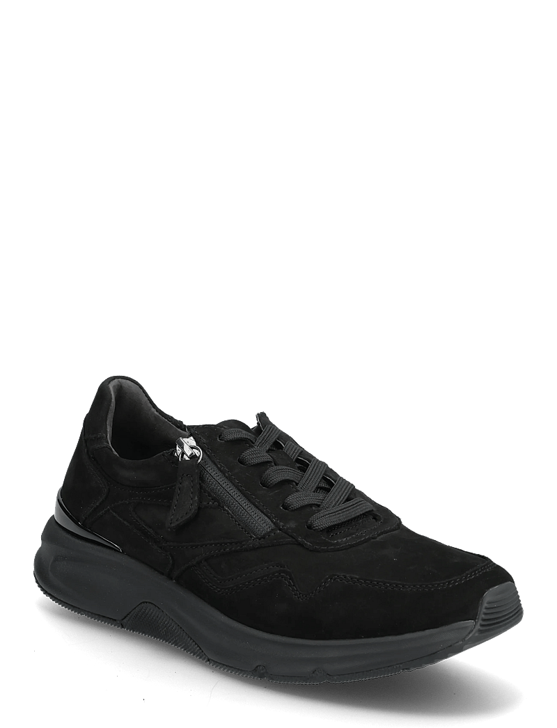 Gabor - rollingsoft sneaker - niedrige sneakers - black - 0