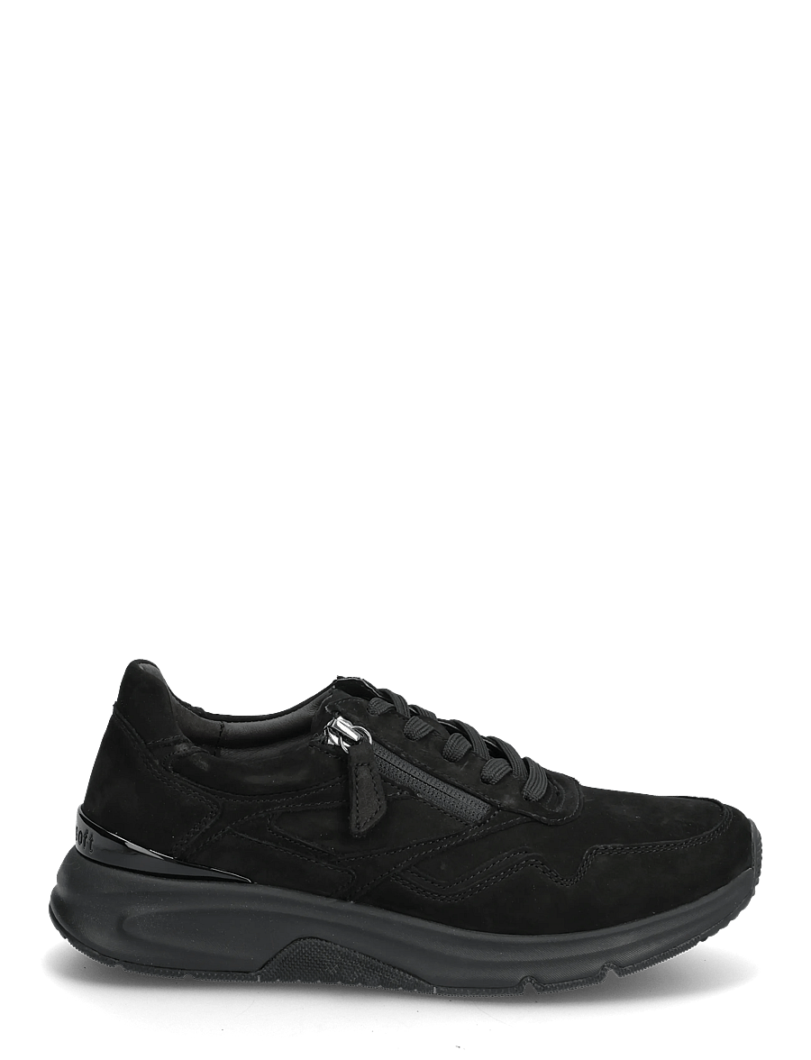 Gabor - rollingsoft sneaker - baskets basses - black - 1